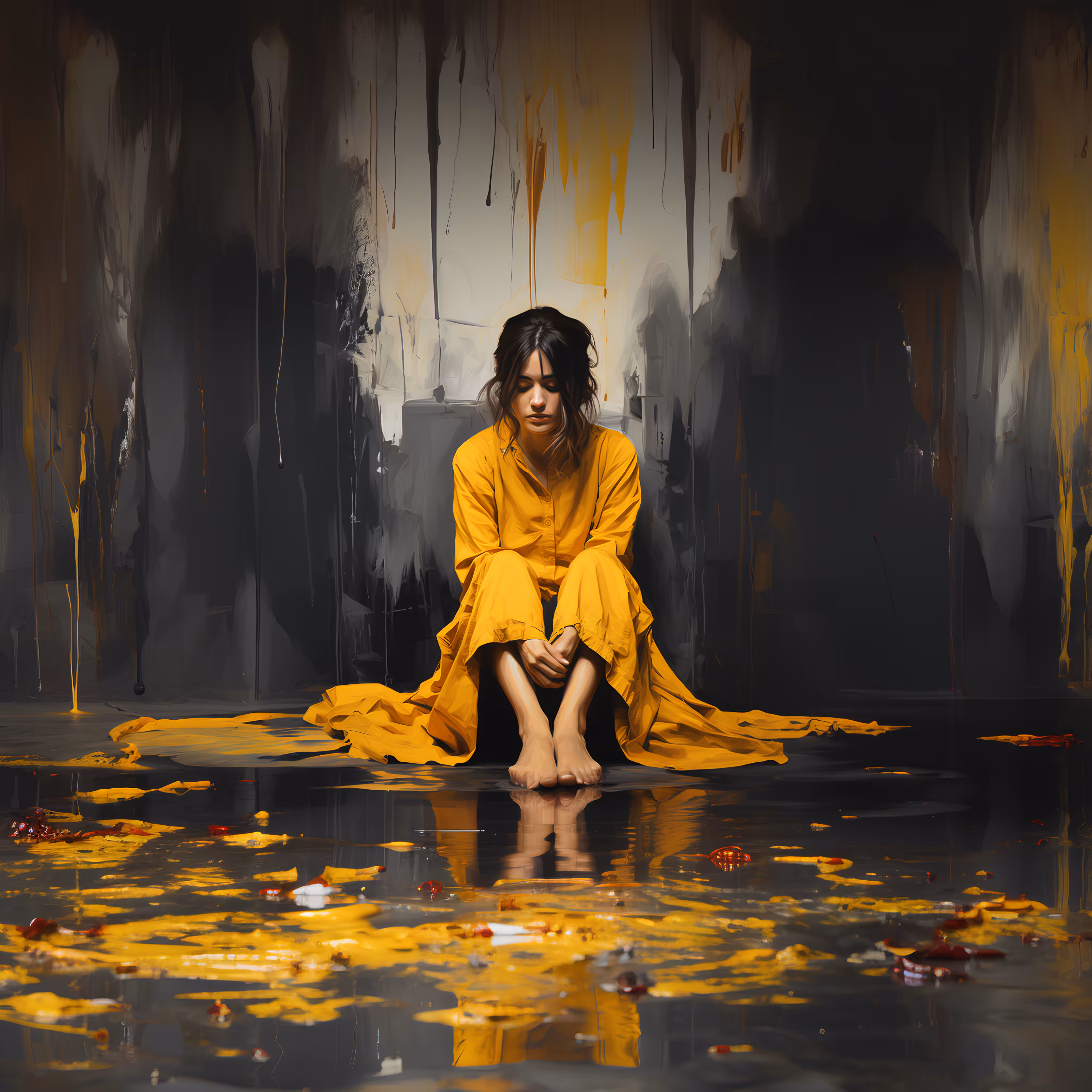 Yellow Isolation #16