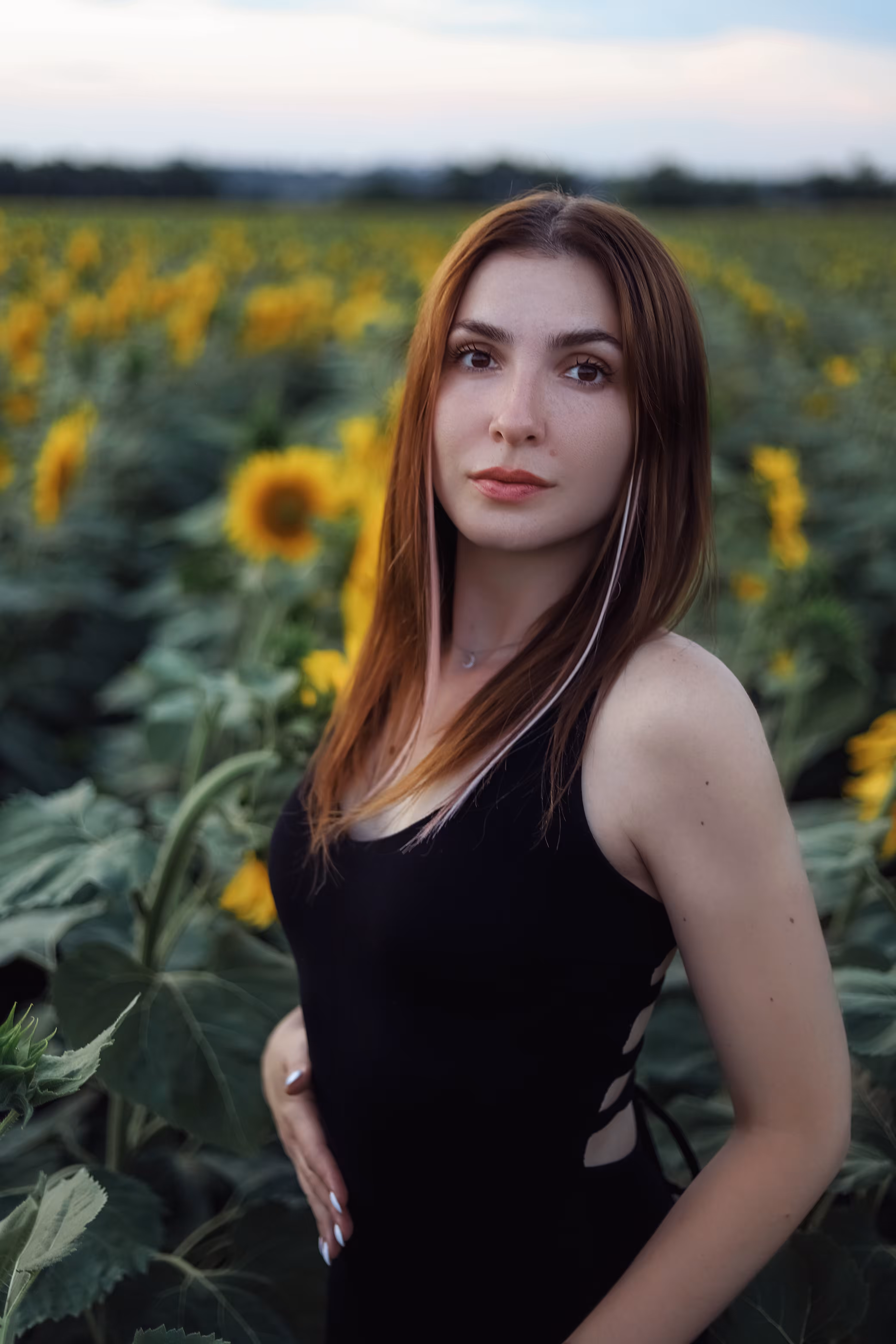 In dark eyes
