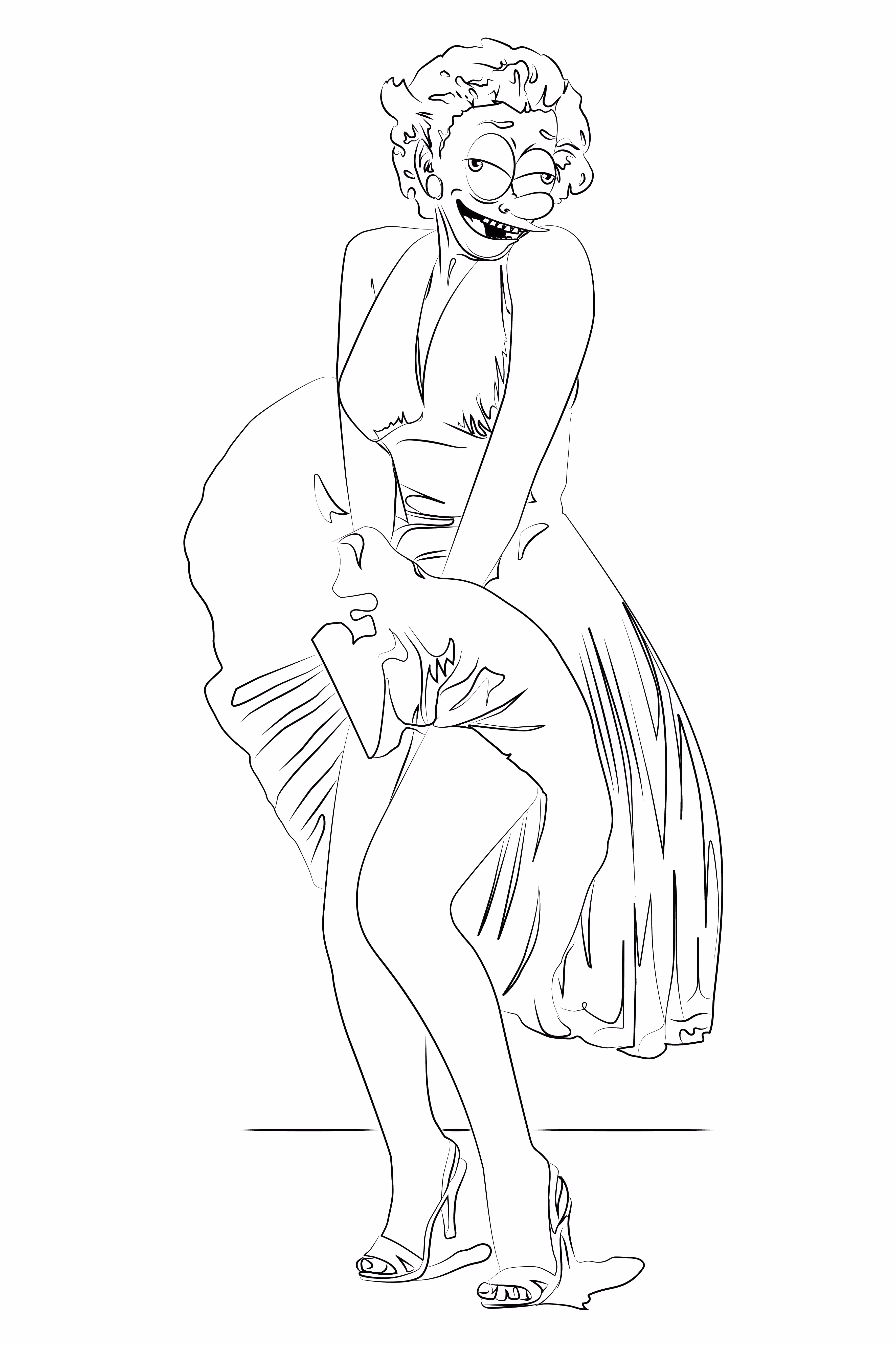 Marilyn Flying Skirt