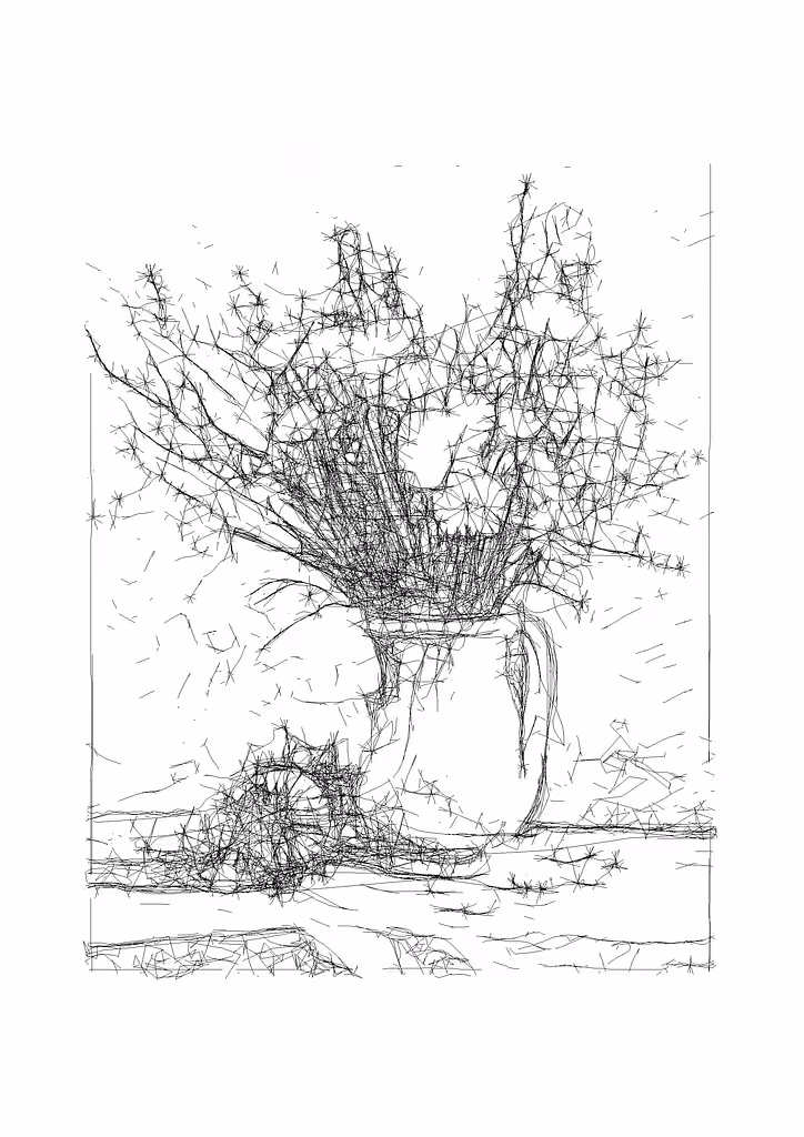 Wild flowers in a jar