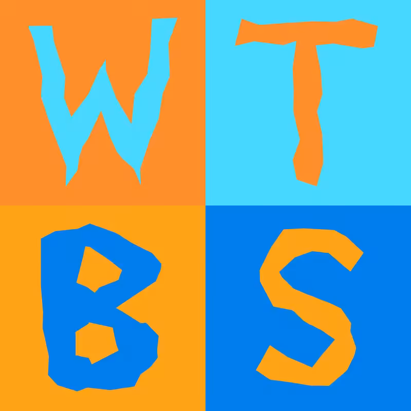 Waiting To Be Signed Logo with Wobbles #185