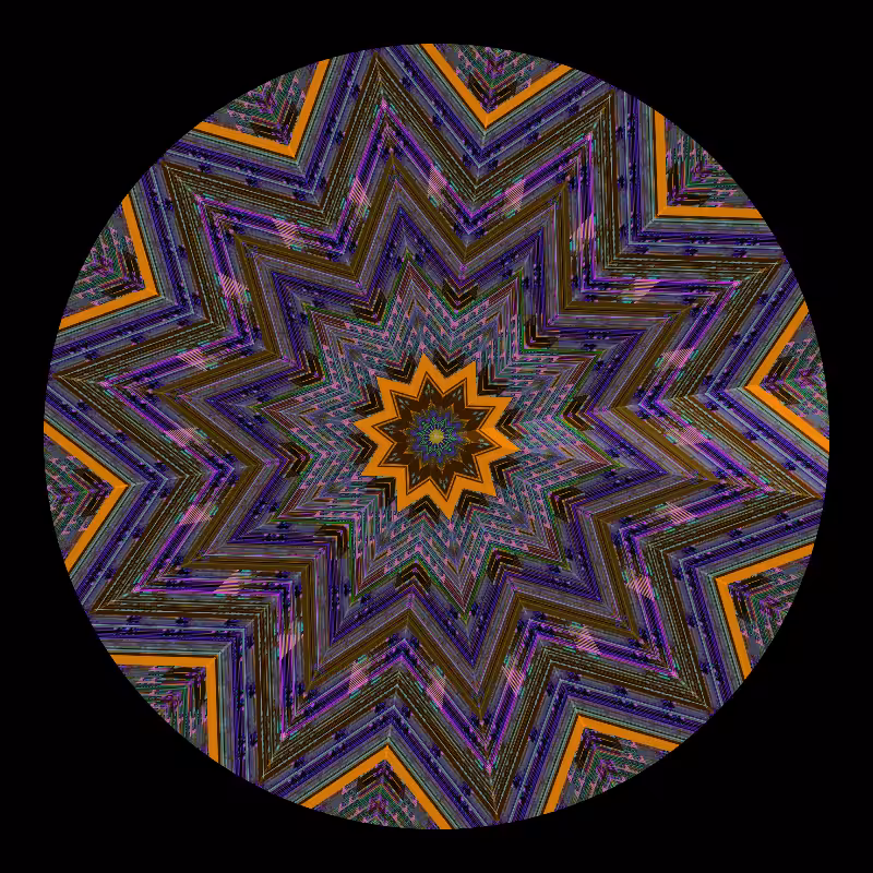 Binary kaleidoscope #123