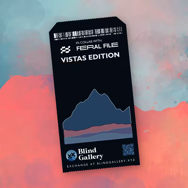Blind Gallery Mint Pass (Vistas Edition) #258