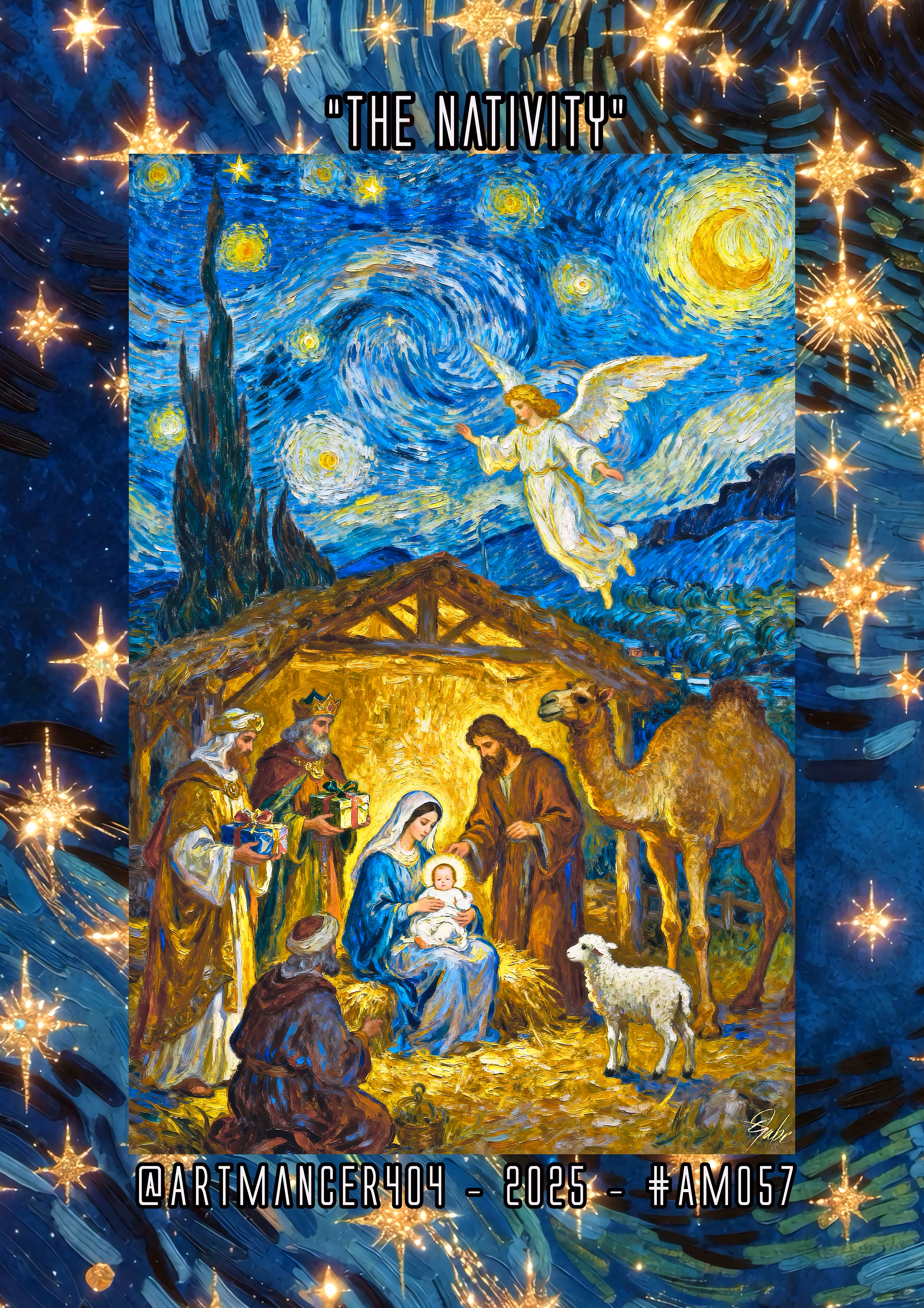 GlitchGang Art Masters: The Nativity by Artmancer404