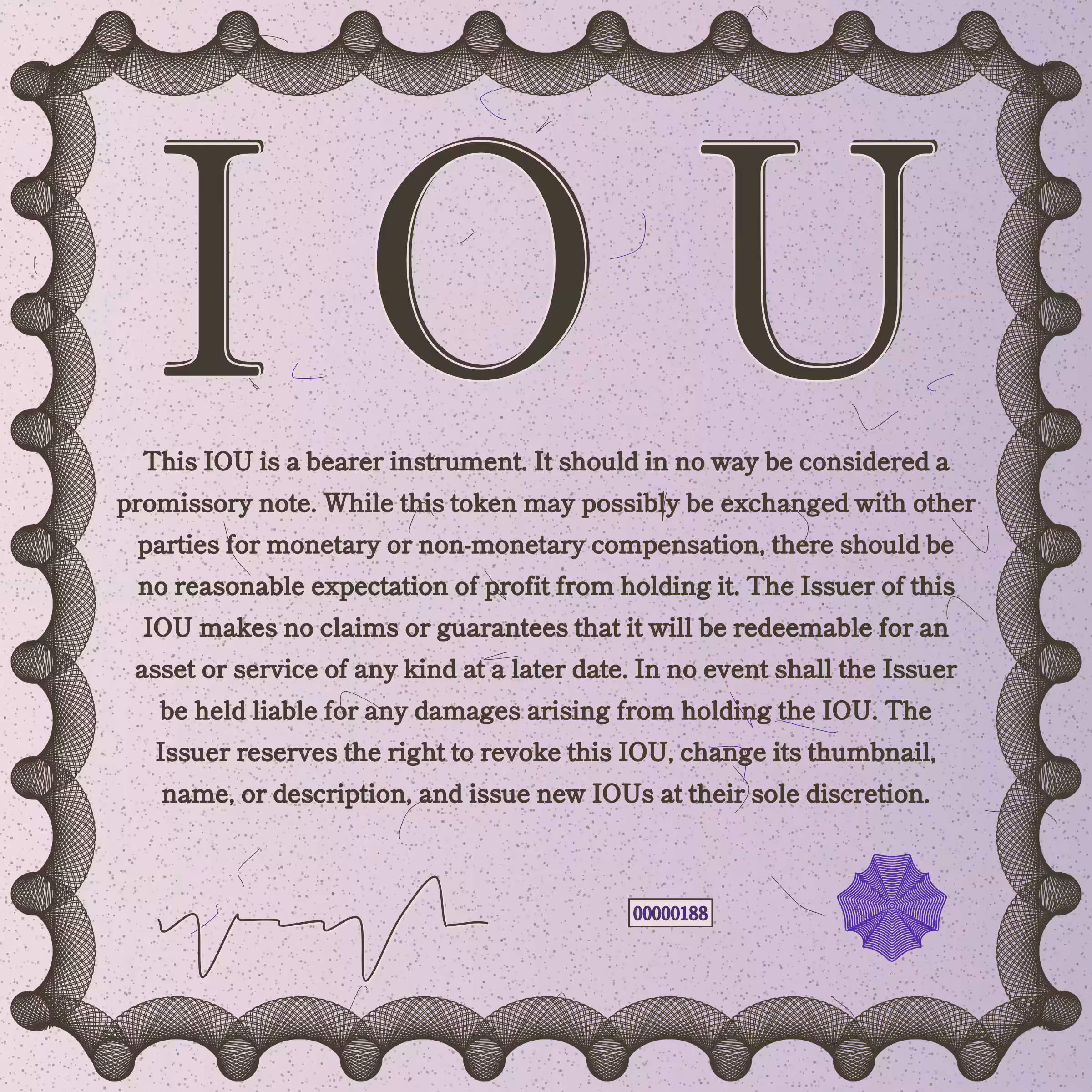 IOU #188