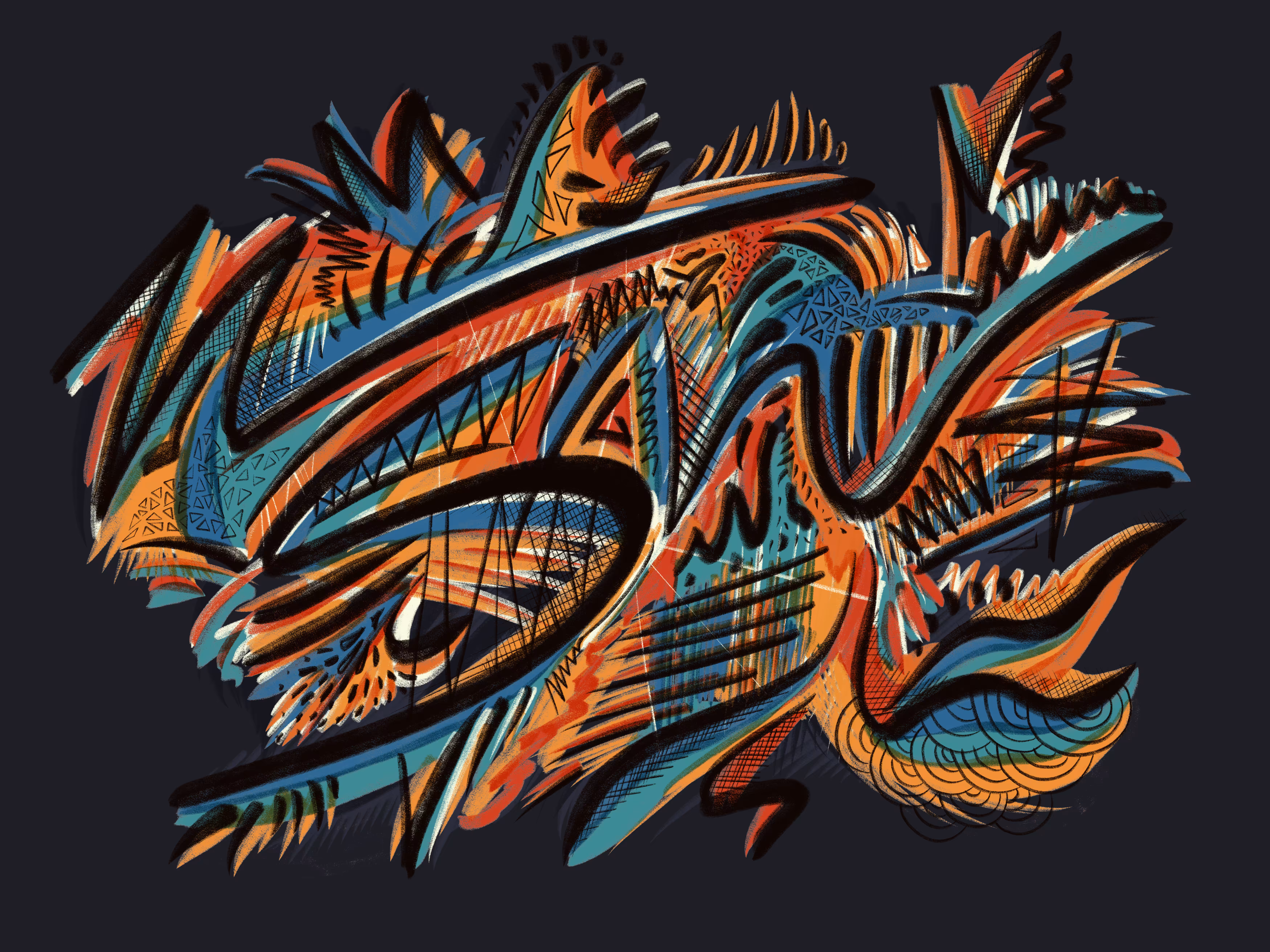 A kind of dragon