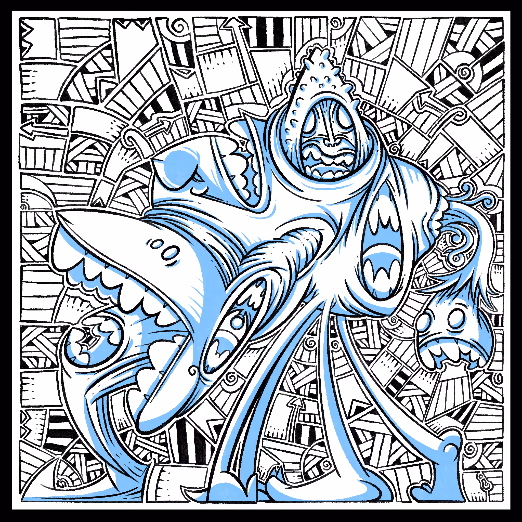 Creature 071 Lineart