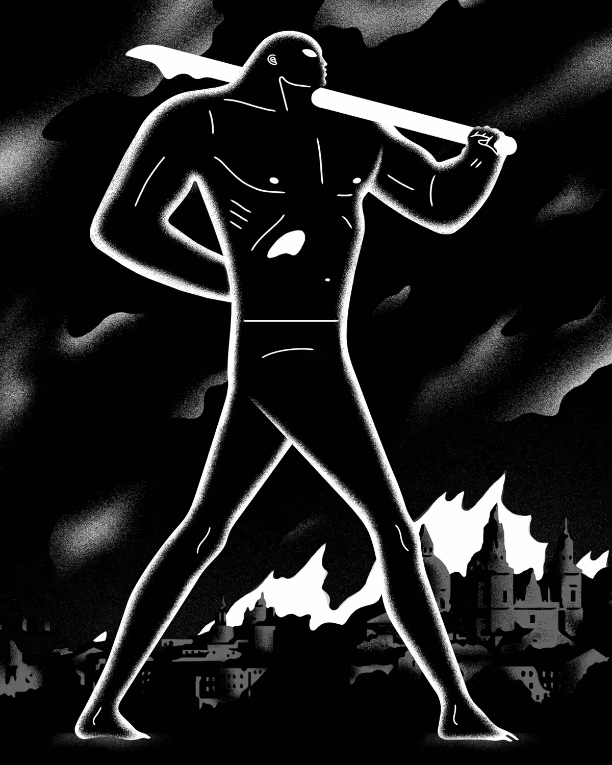 Burning City