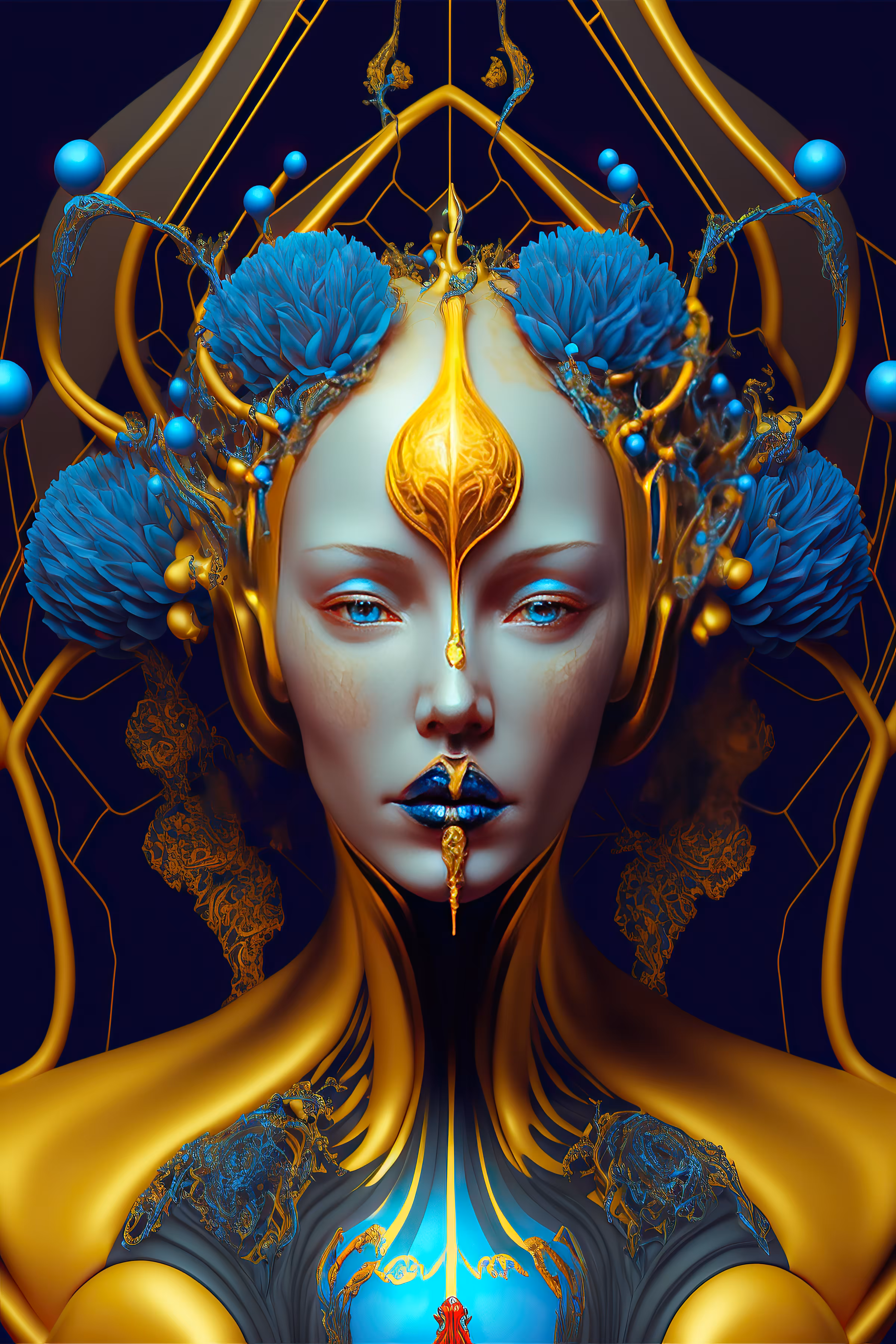 yellow + blue #5
