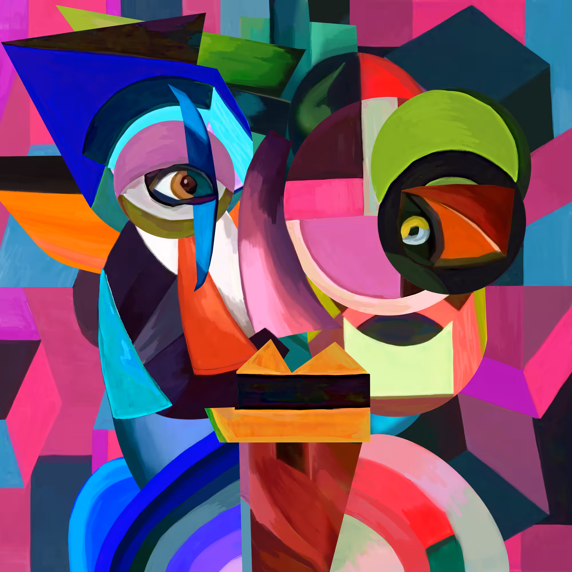 Re Opepen — Cubism