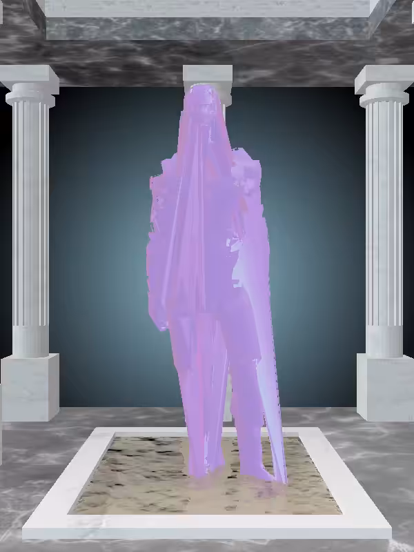 The Threatening Bright Purple Man #1282