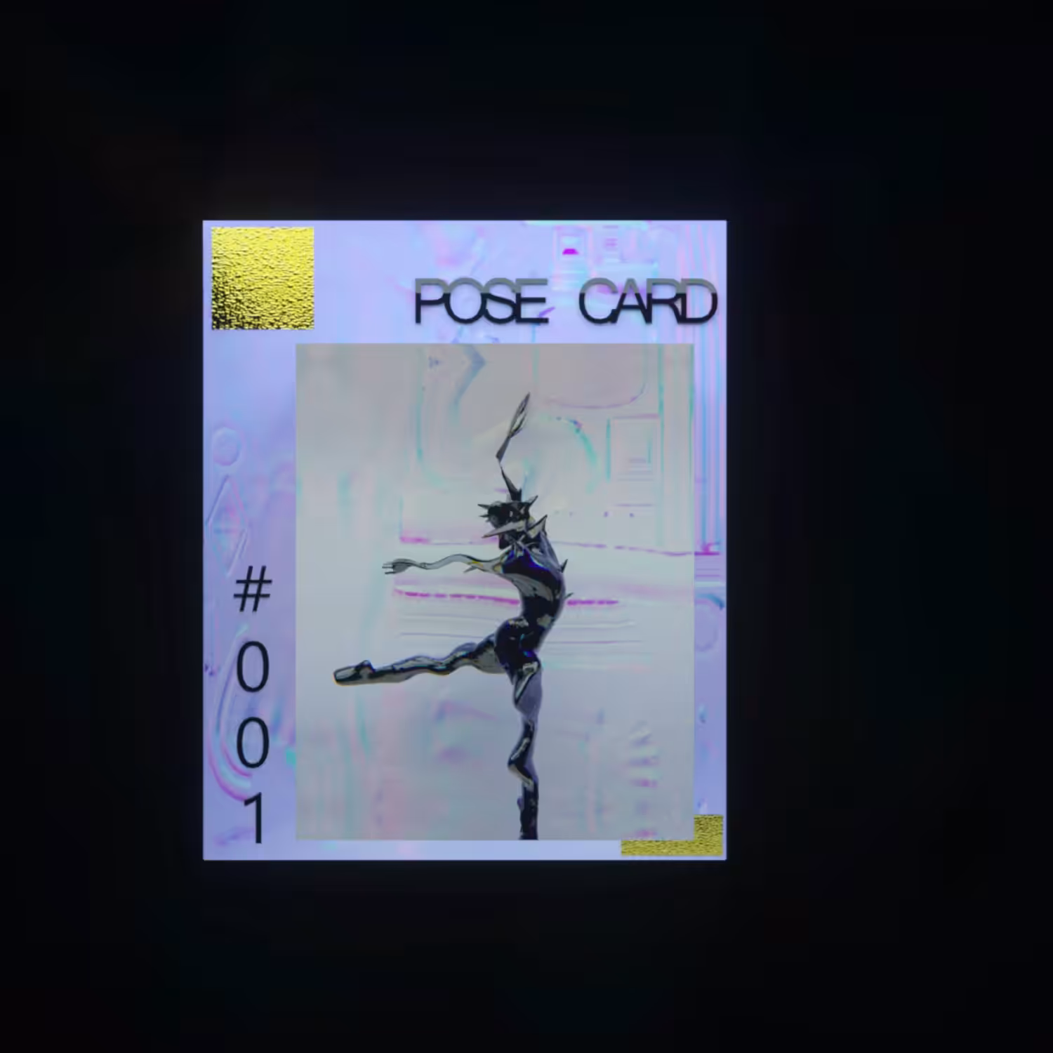 POSE CARD #0001