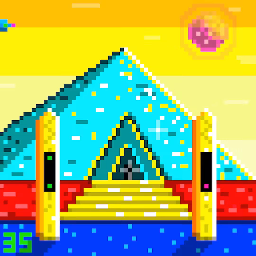 Crystal Pyramid of Pyla - Galactible™ #34