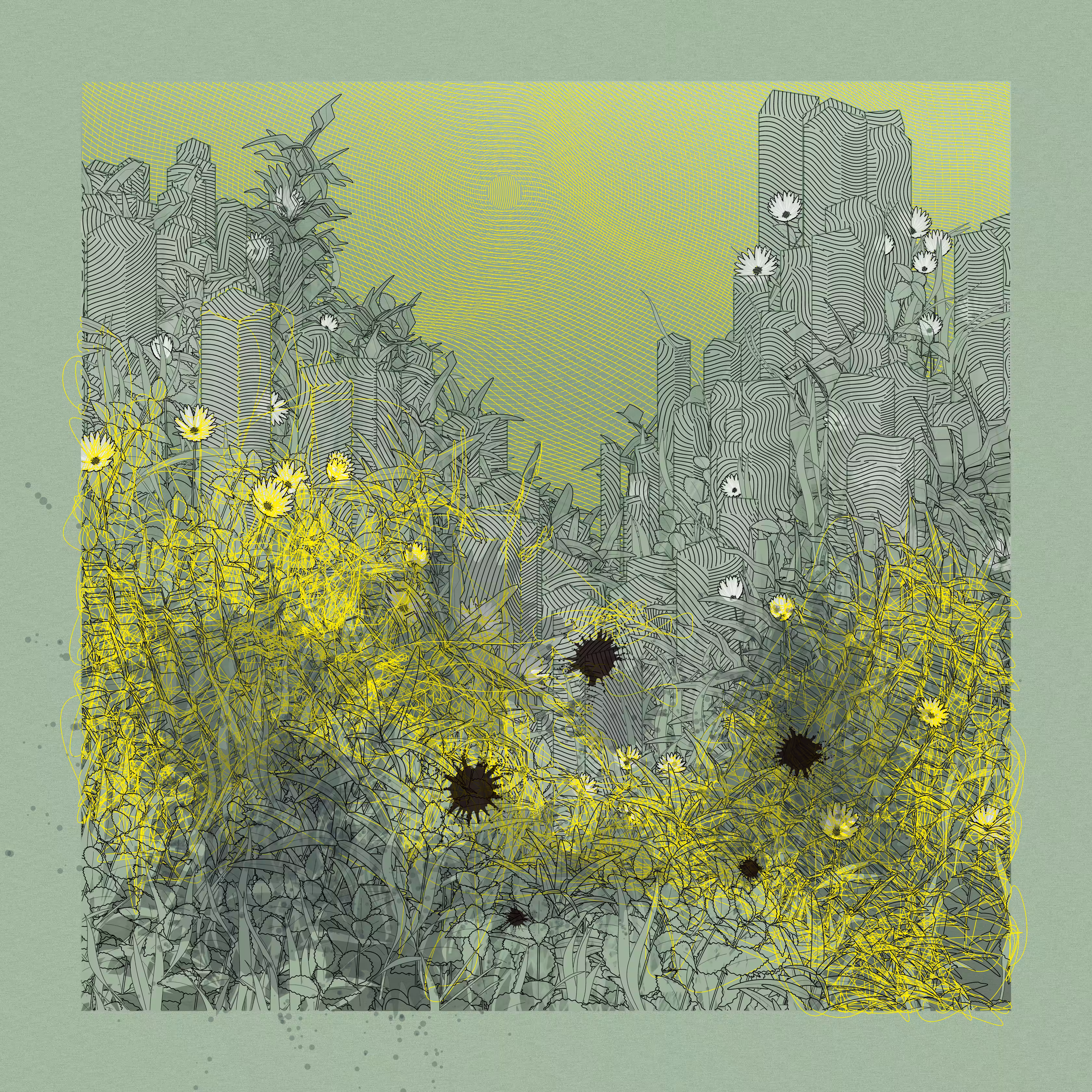 Landscape with Carbon Capture #10575
