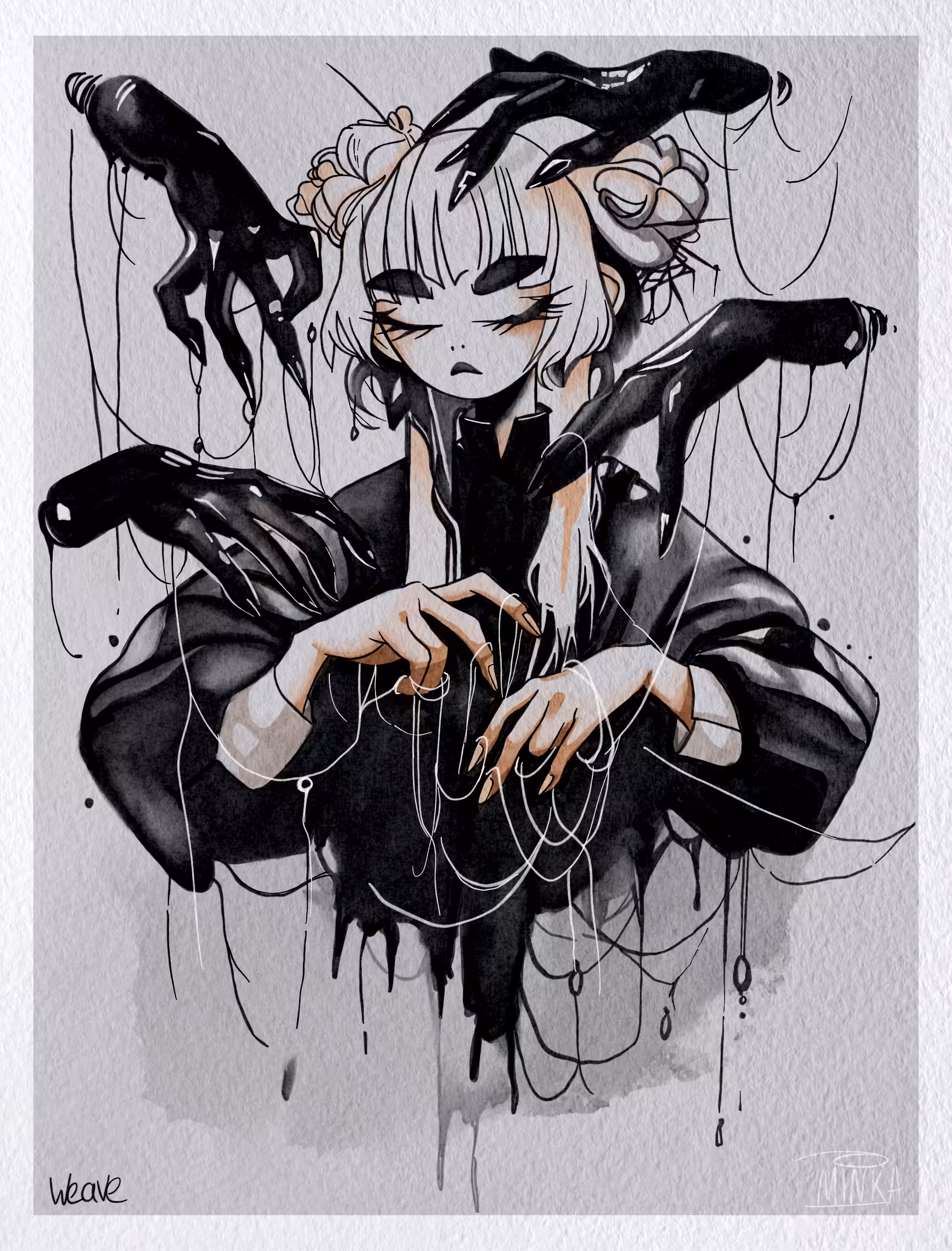 INKTOBER 25: WEAVE