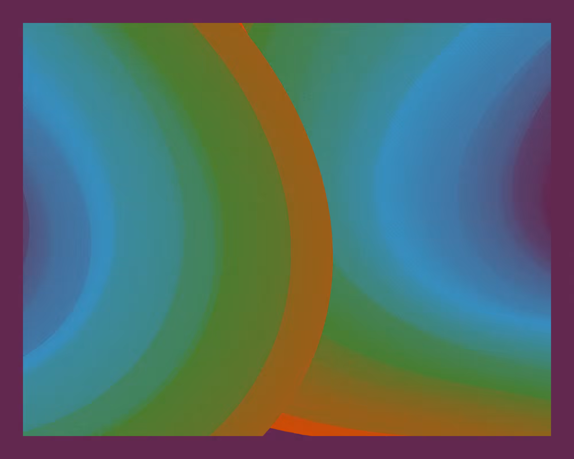 Alternating bands of color #10