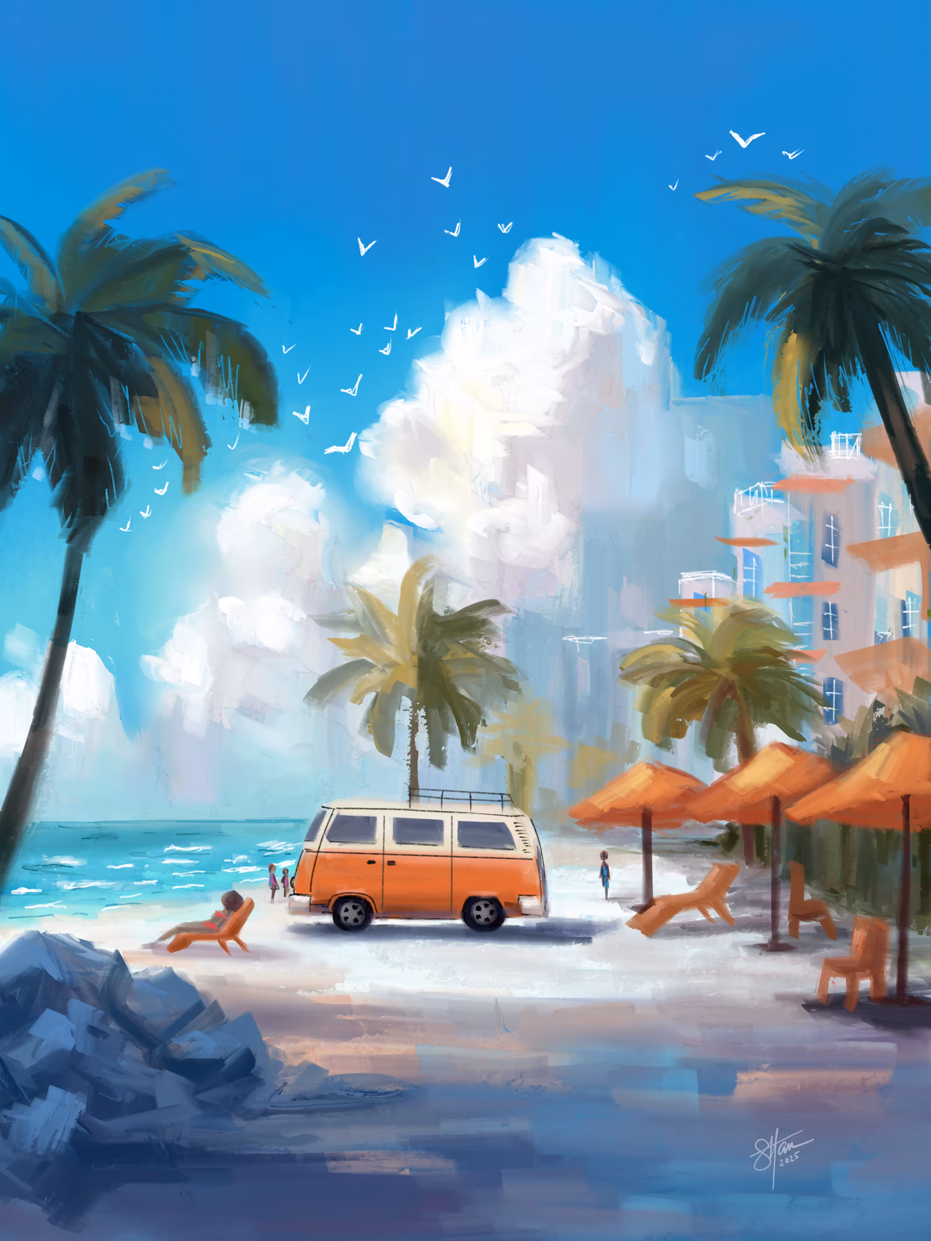 Lazy Day in Paradise