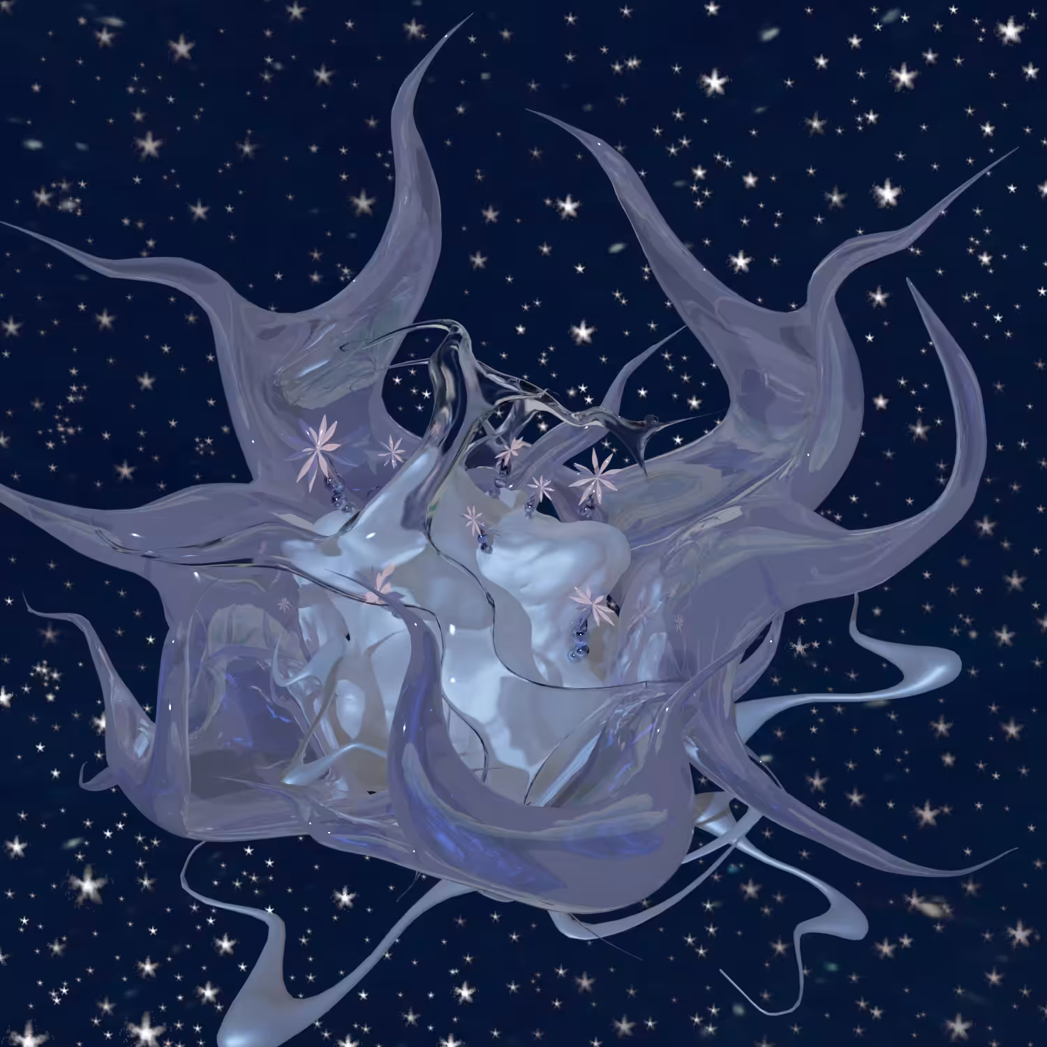 ༓•・゜゜・