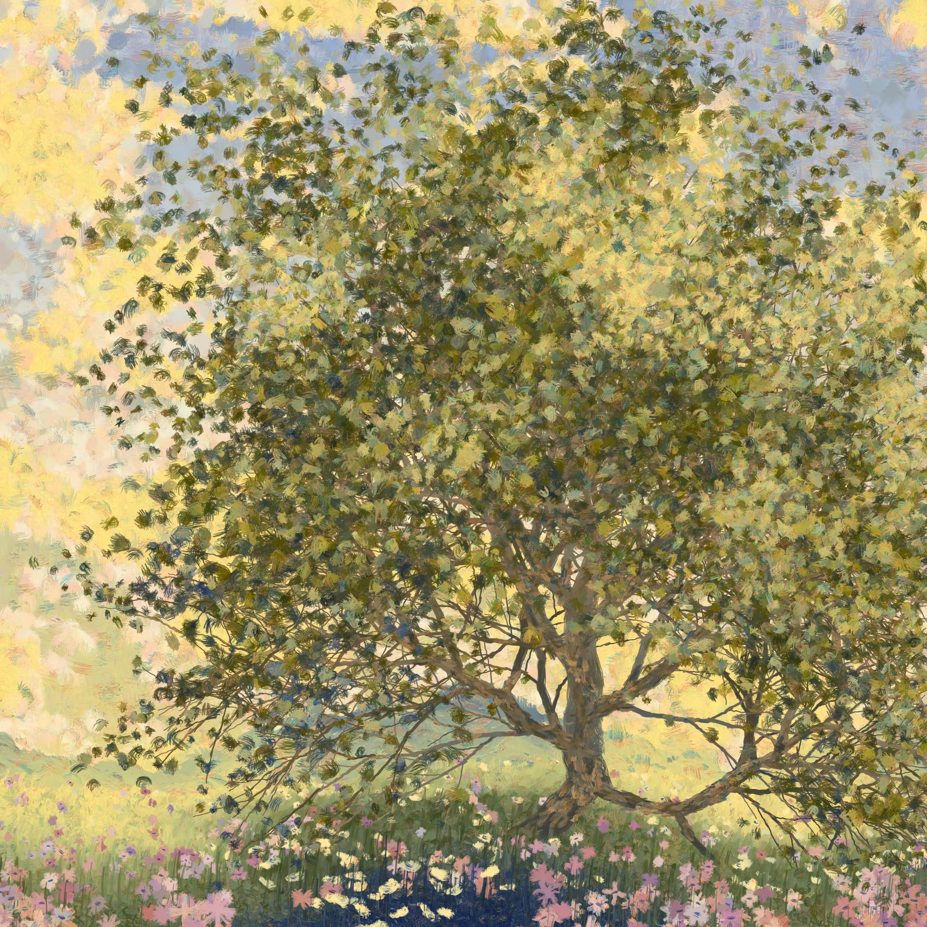 Rodeo posts: Tree in Early Summer, Part 2