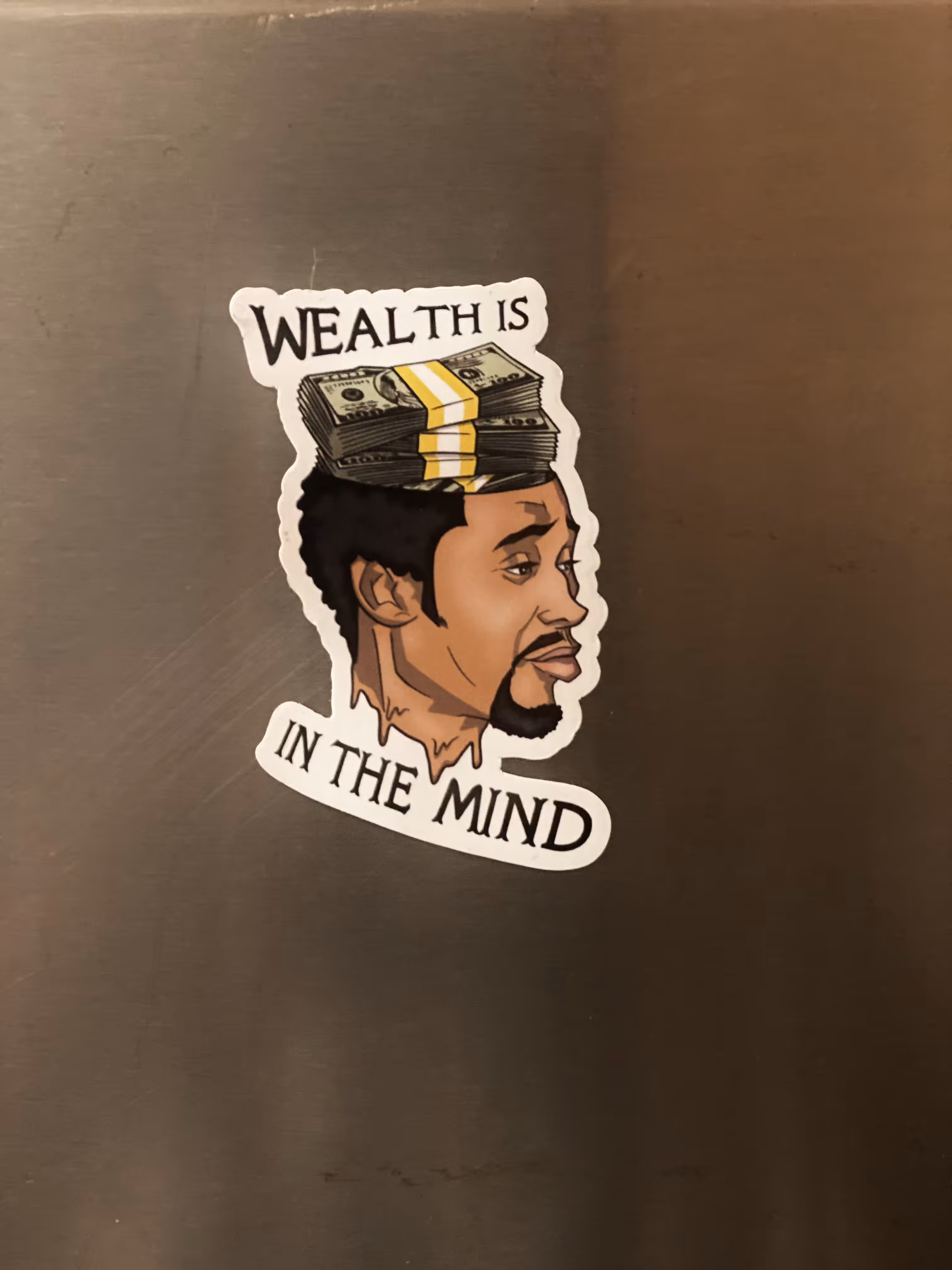 A Picture of the affordable magnet! You can buy the magnet for this item on wealthisinthemind.com msg me on twitter for a special discount code @Larkorelli
