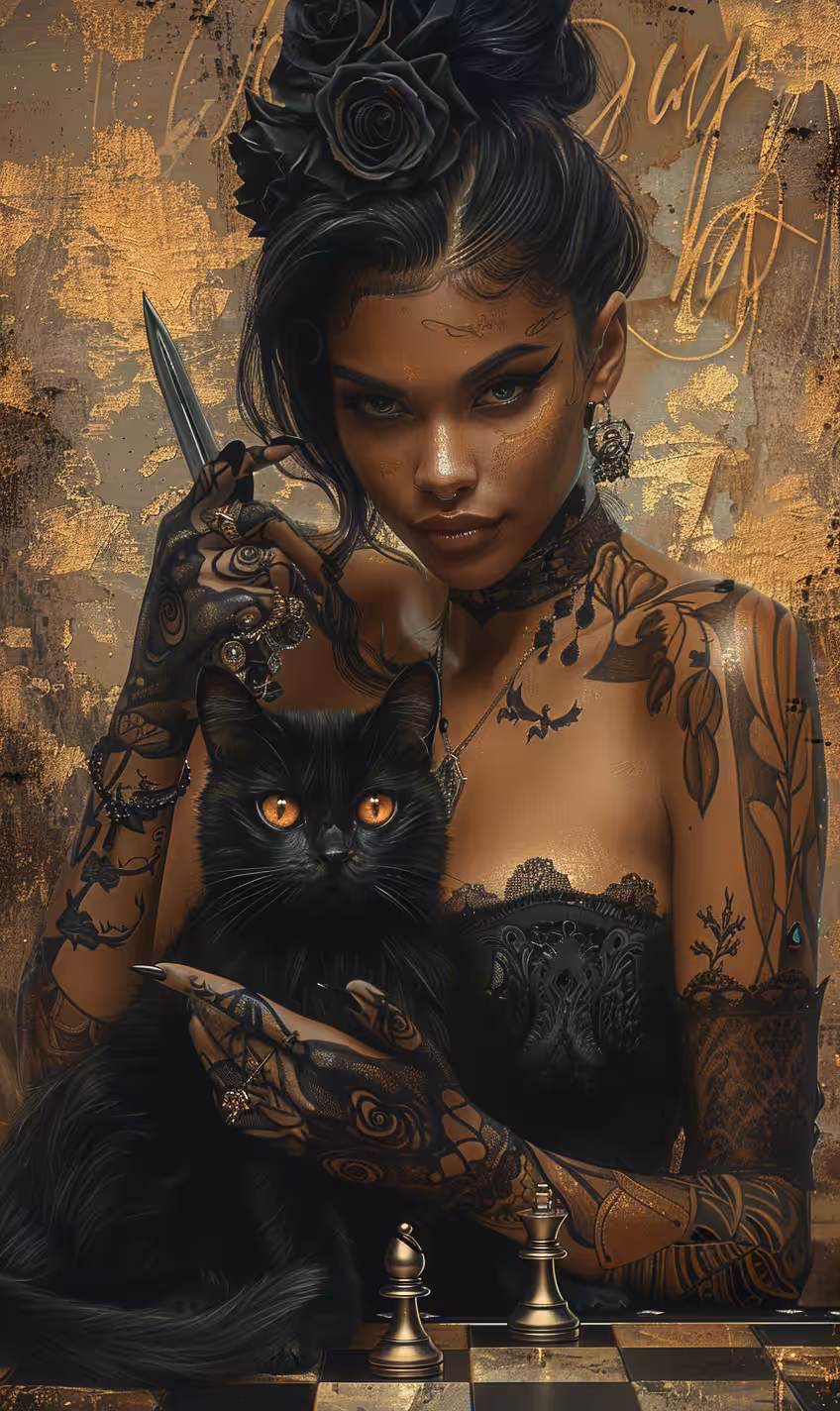 Black cat