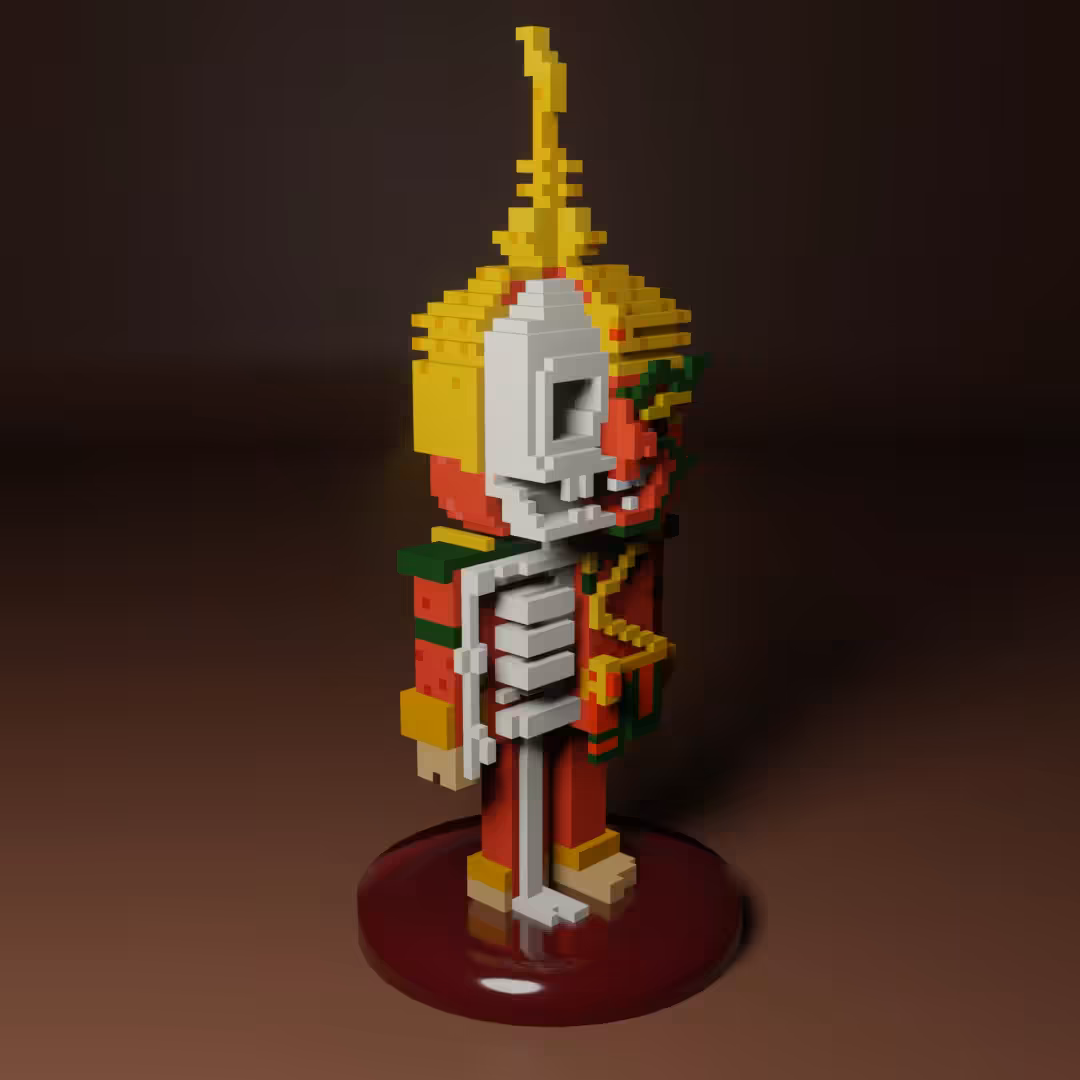 The Skull#012-Anatomy of Monkey warrior