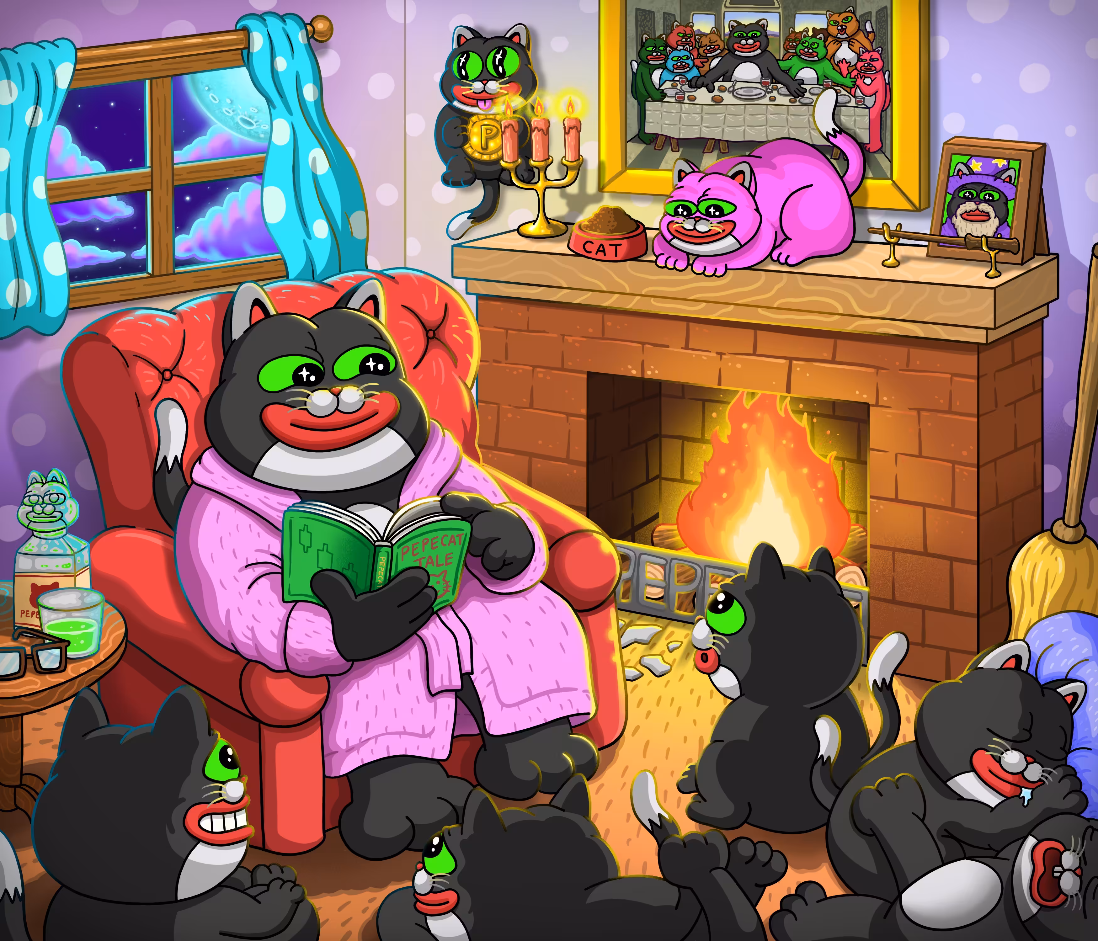 ALL YOU NEED IS FROG: PEPECAT Bedtime Story