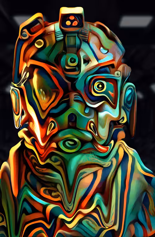 The trippy head #6