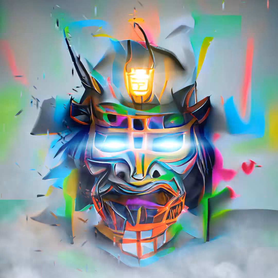 👺 NEON CLAN MASK