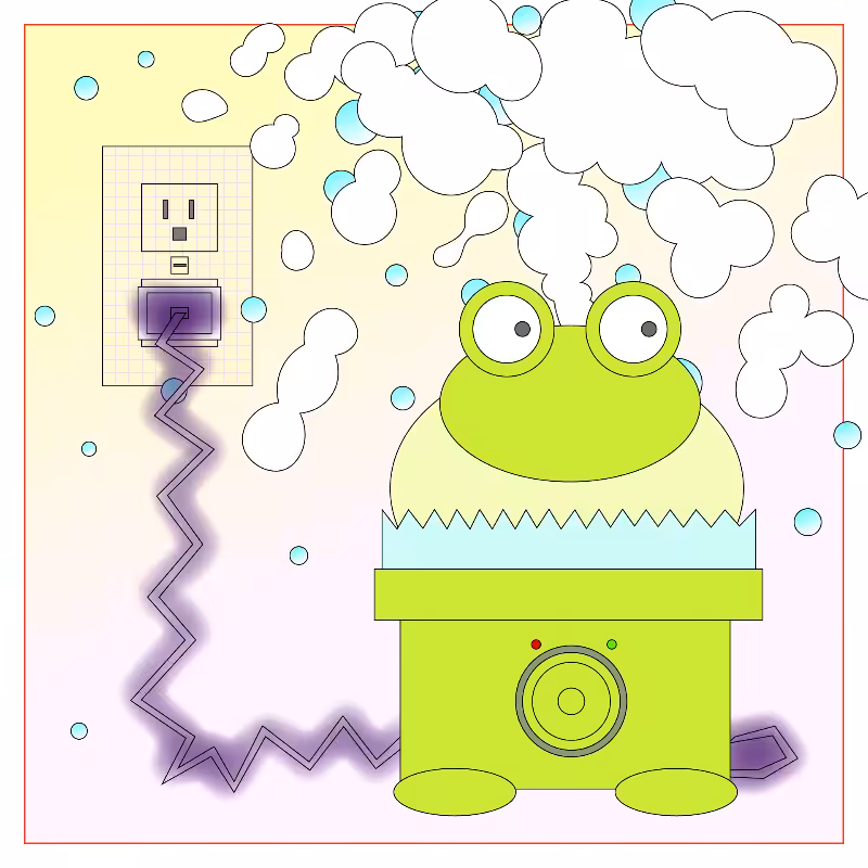 Frog Humidifier #35