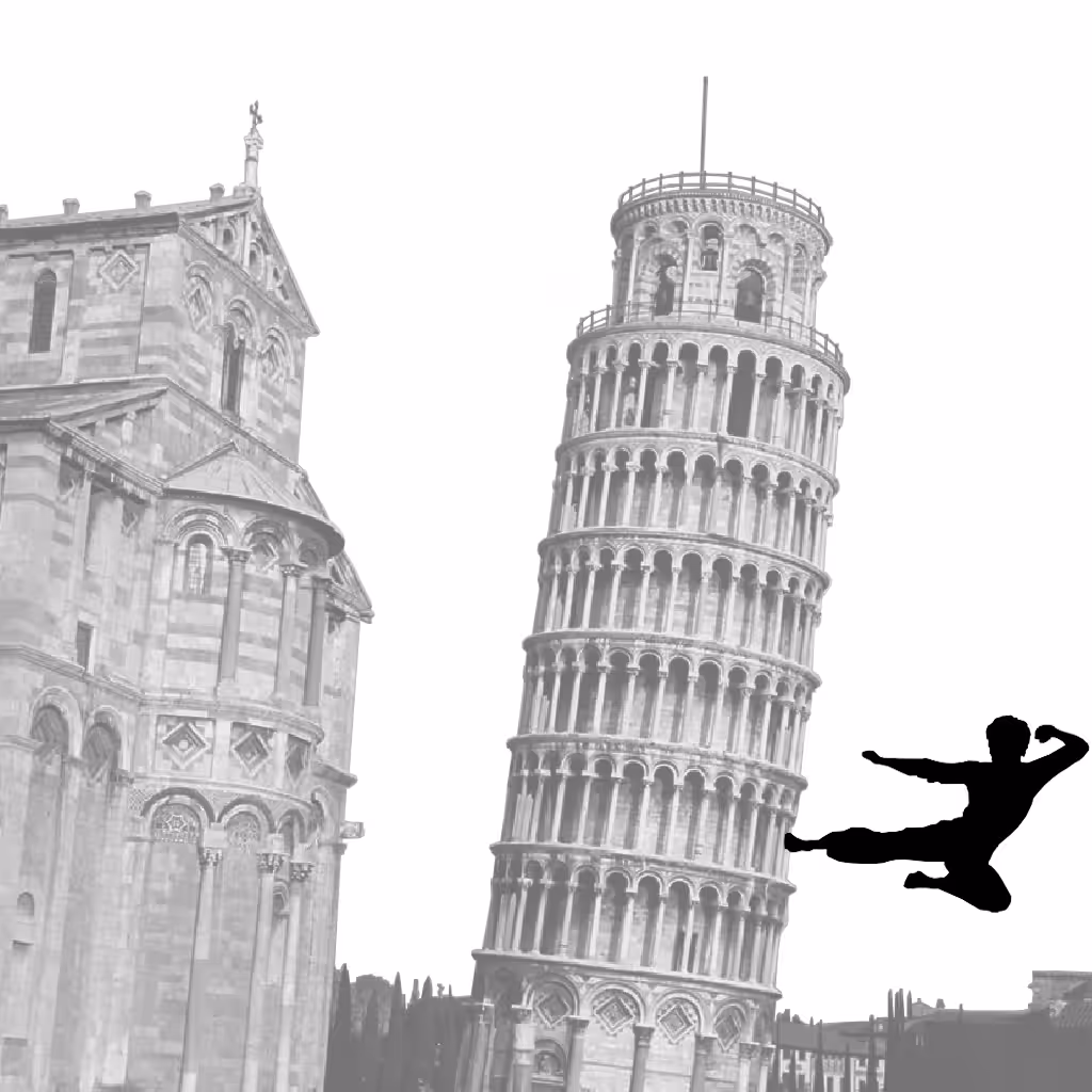 Pisa Tower_Silhouette #10