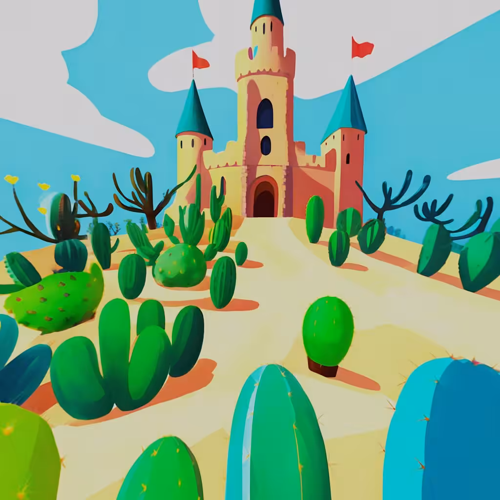 360 ART: Castle in the desert