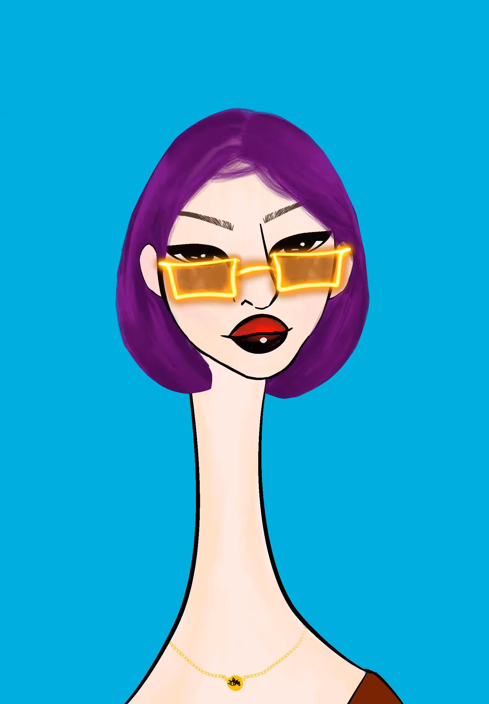 Long Neckie Ladies: Long Neckie Lady #2931
