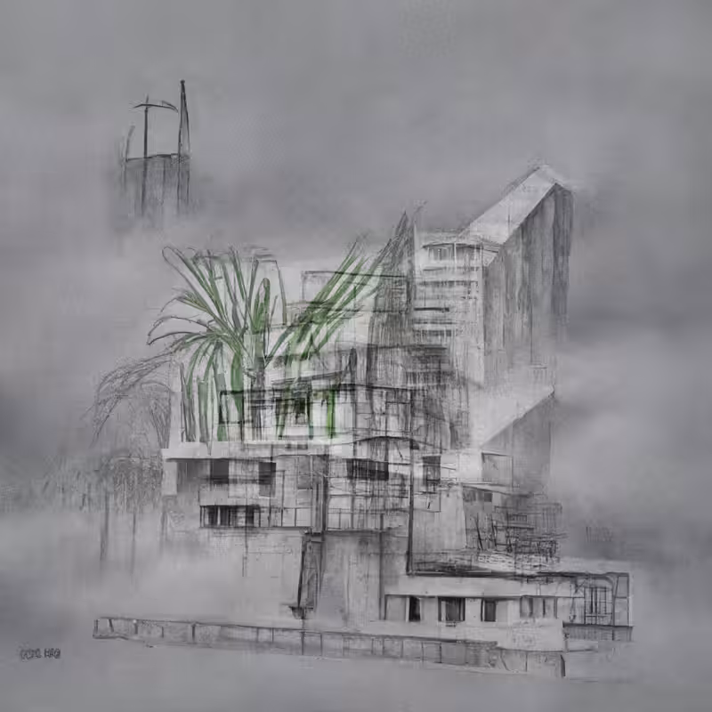 Impossible Neuro-Architecture #33