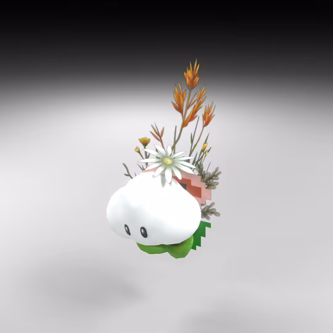 Hand-hacked Bouquet 51