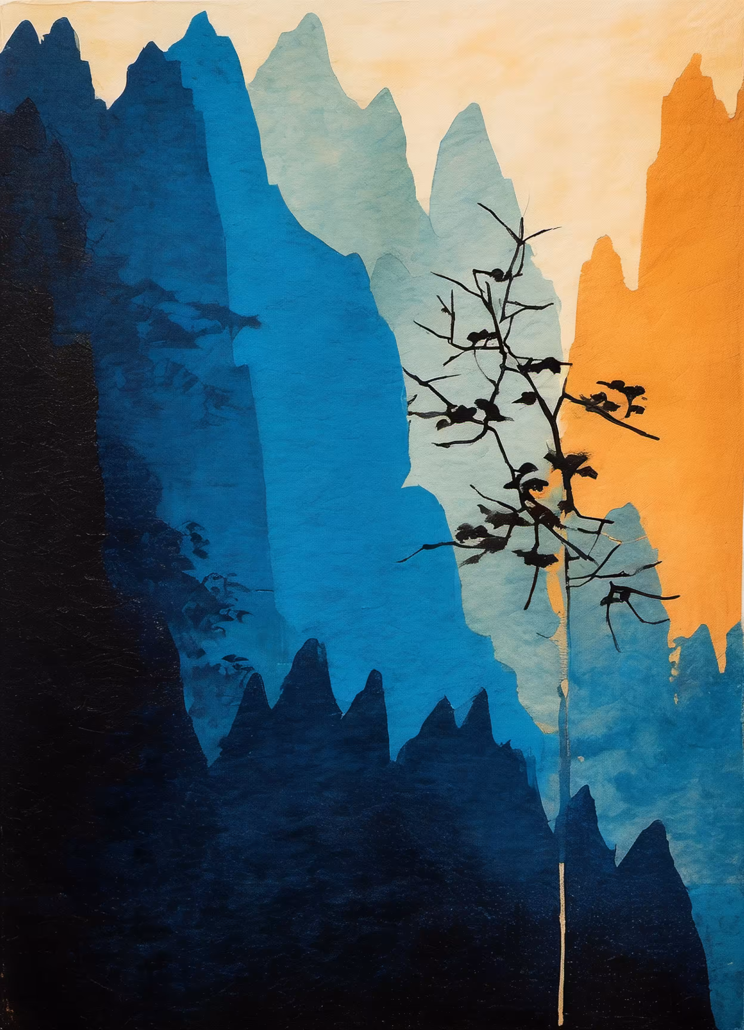 Woodblock Pixels #14