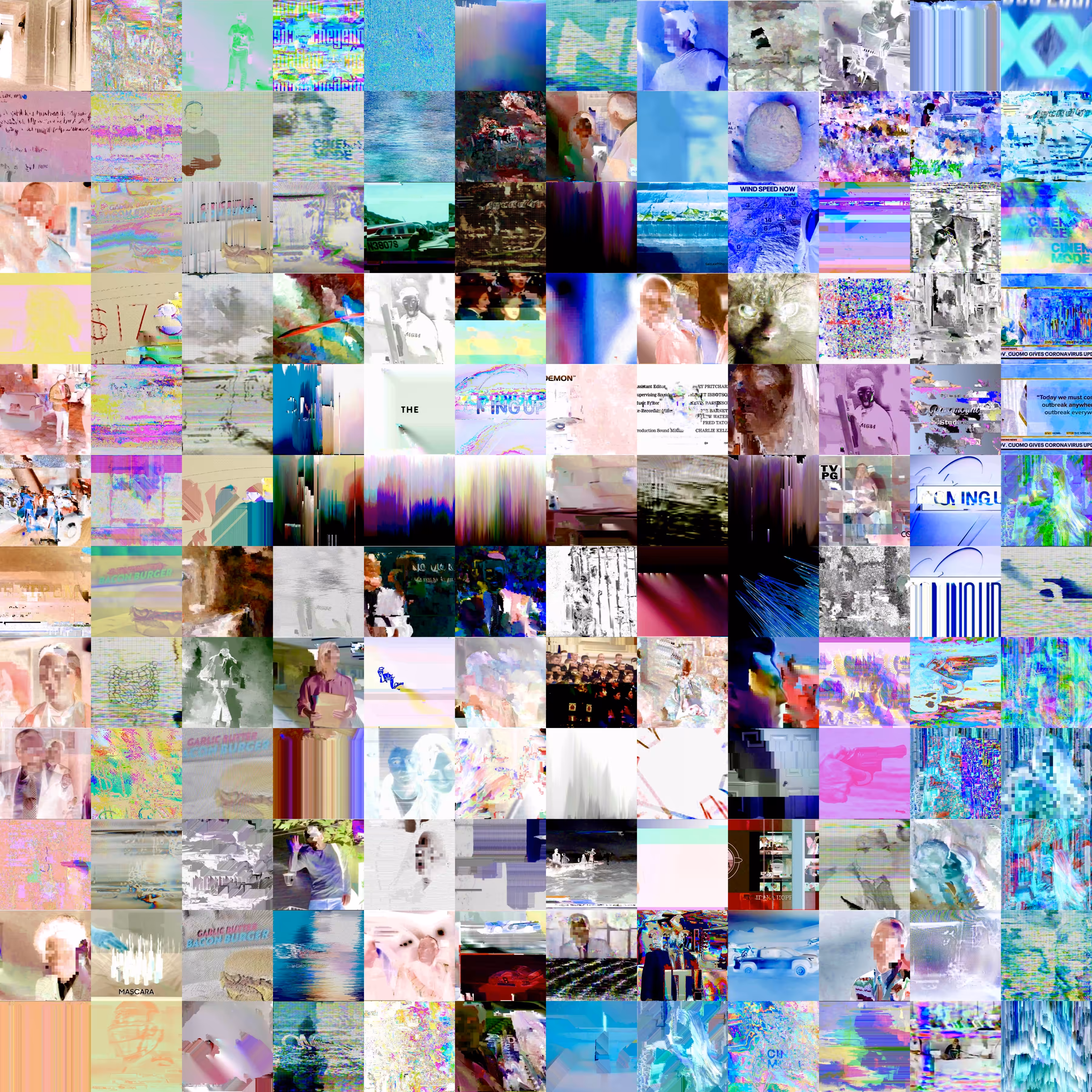 Glitch Quilt Punk 0147