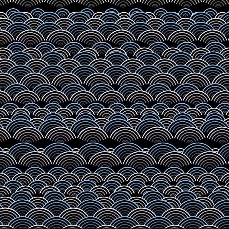 Japanese Wave Pattern 2.0 #1