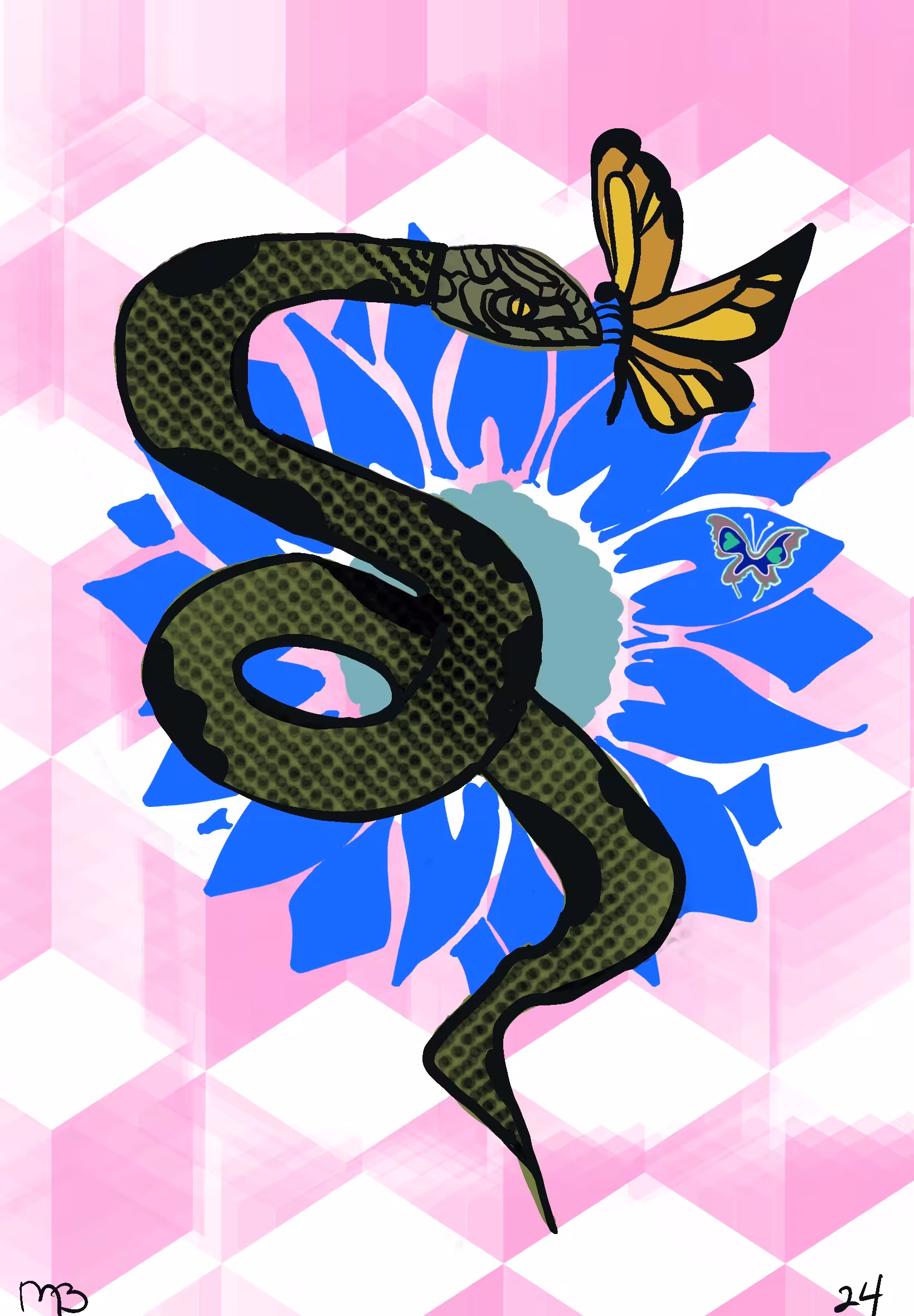 The Dance of the Snake and the Butterfly