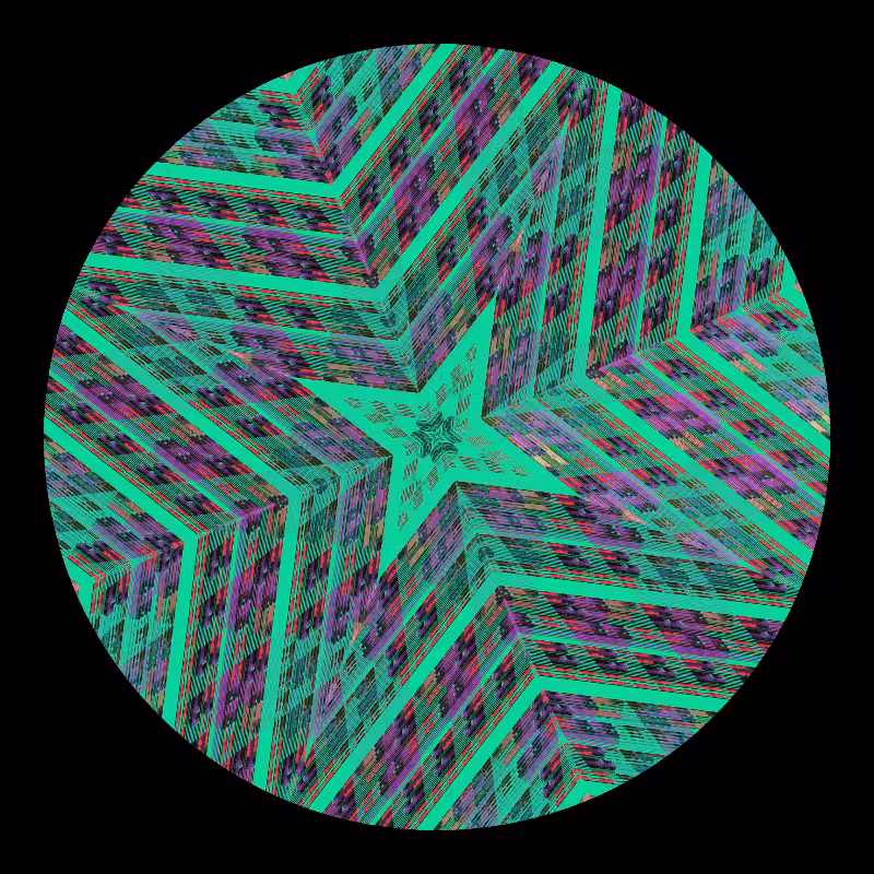 Binary kaleidoscope #145
