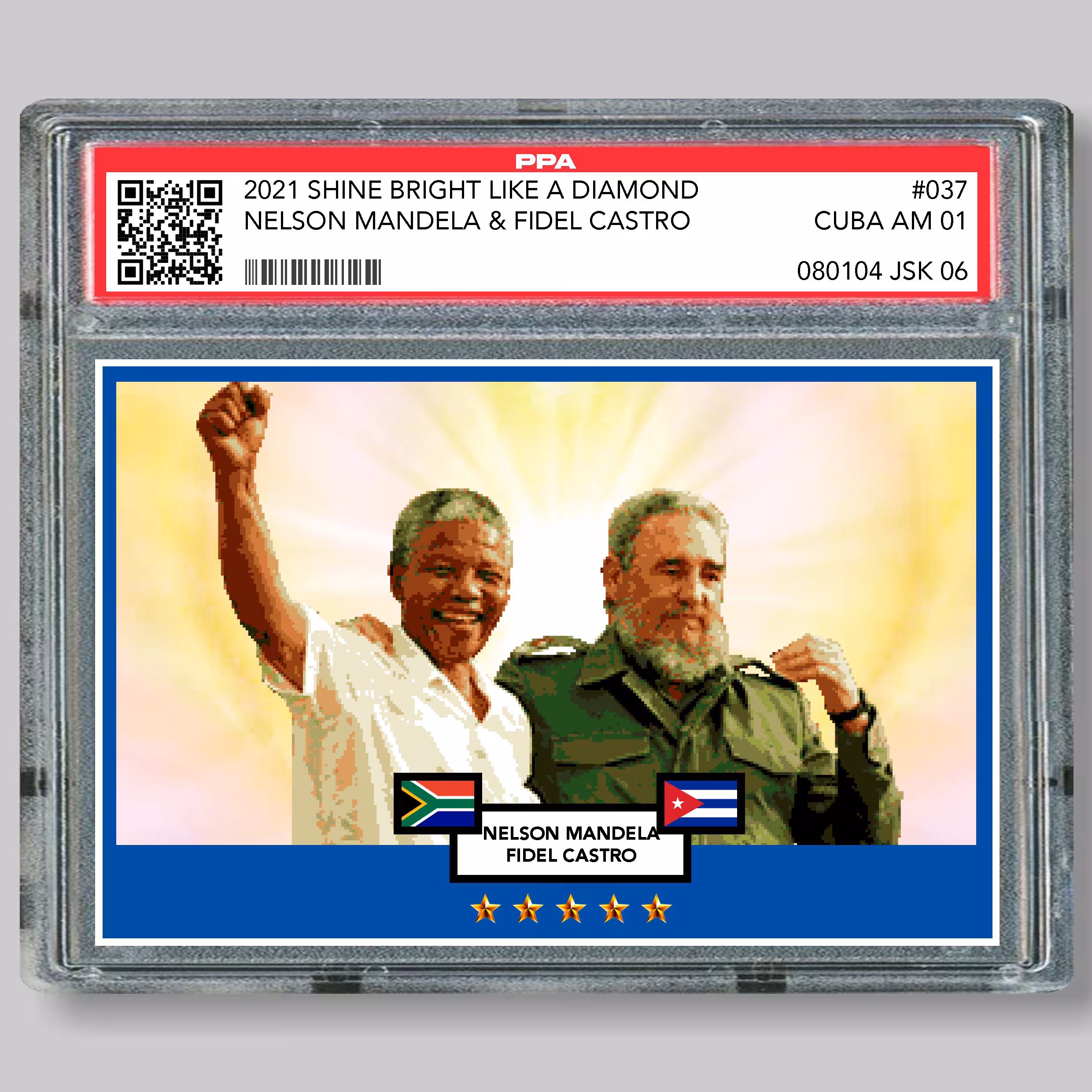 037 Fidel Castro and Nelson Mandela, "Shine"