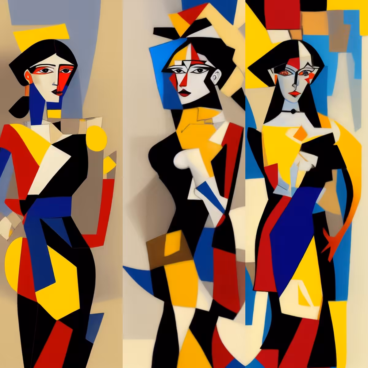 Cubism Girls #4