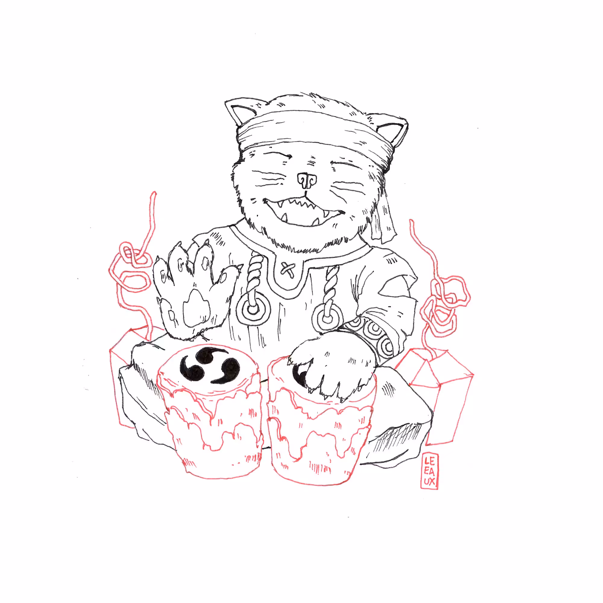 08 Taiko Neko