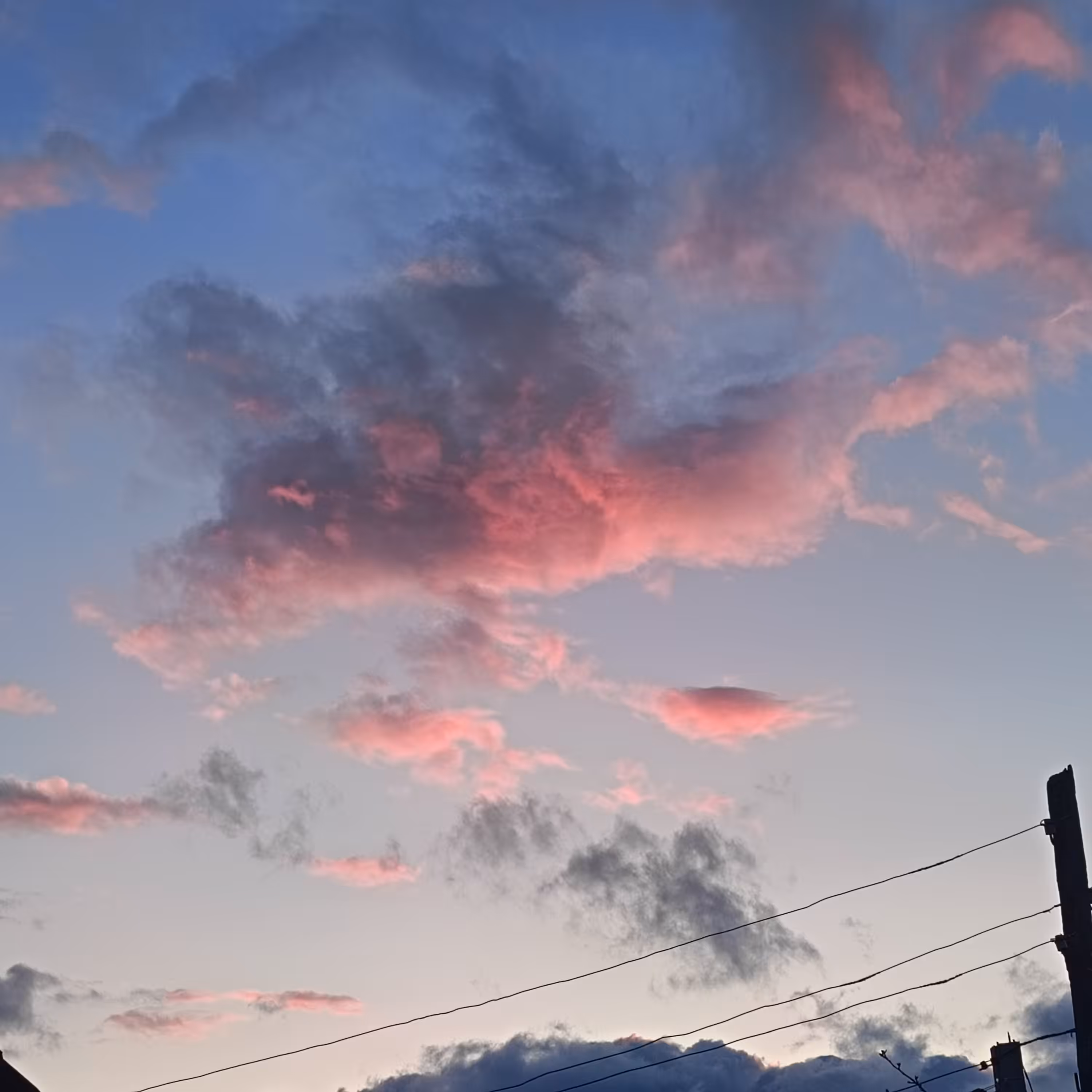 A bright blot in the sky