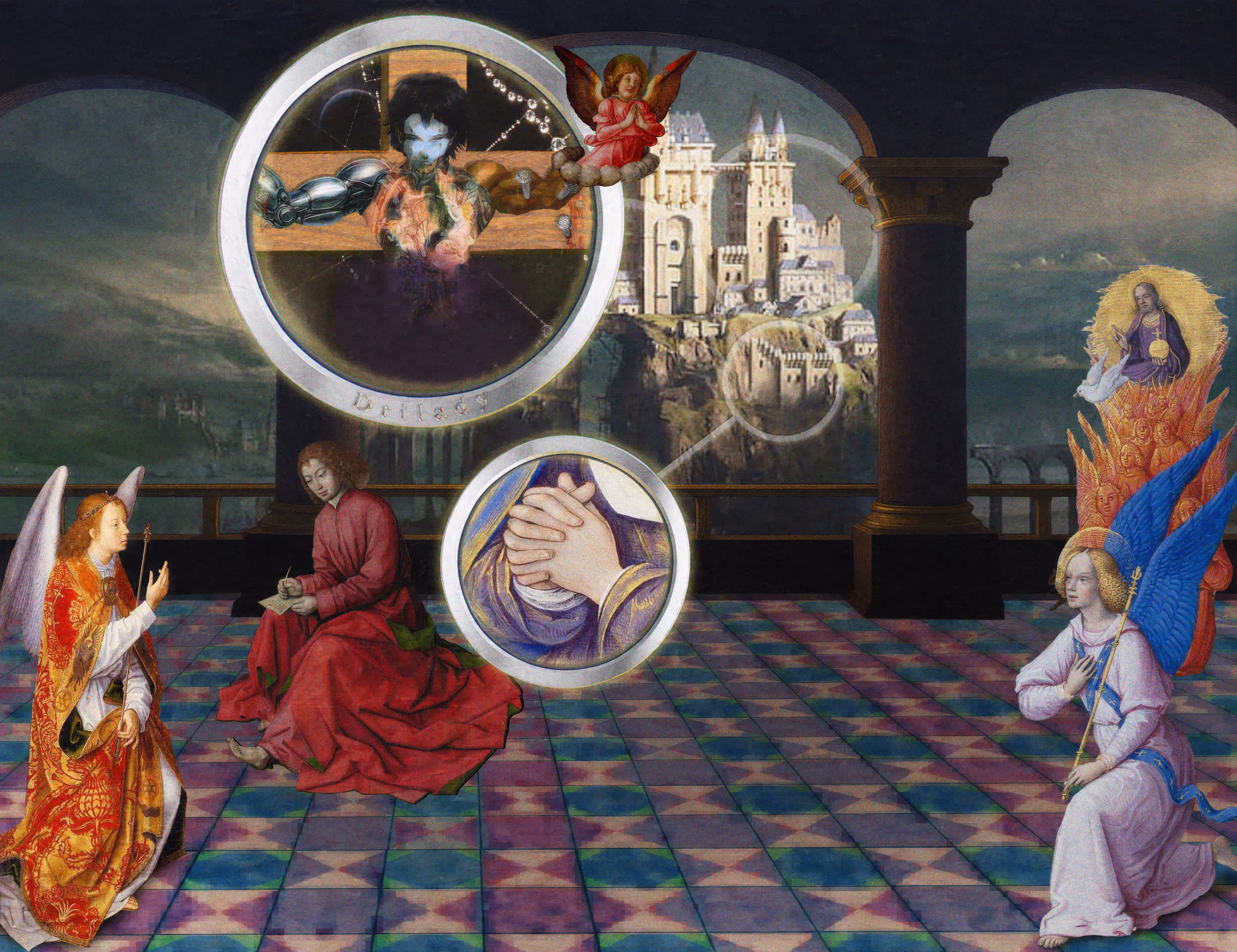 The Pilgrim’s Living Room Crucifixion; Mona Lisa Hyper-Gamble #115
