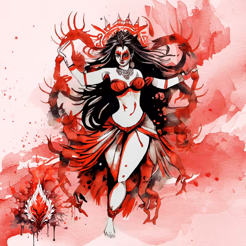 Shakti in Red #1
