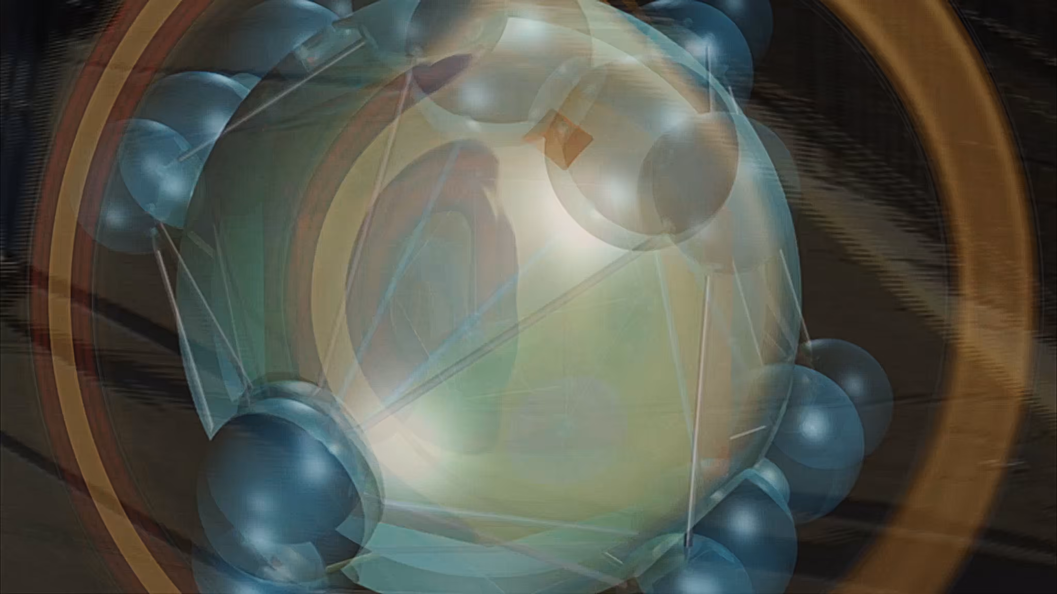 Transforming Cuboctahedron Orb in ‘Multiple Exposure’ 