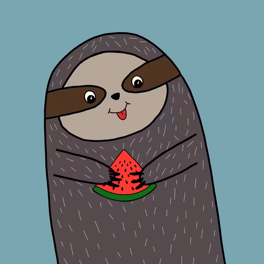 Finger Sloths: Juicy Sloth