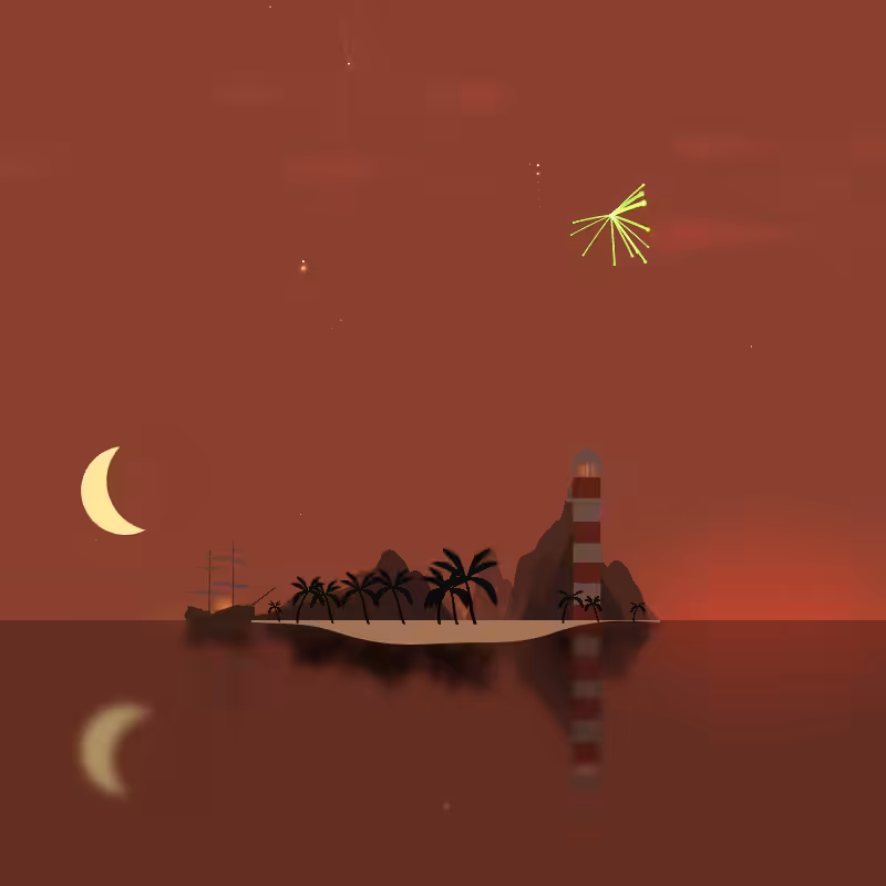 Fireworks Island #76