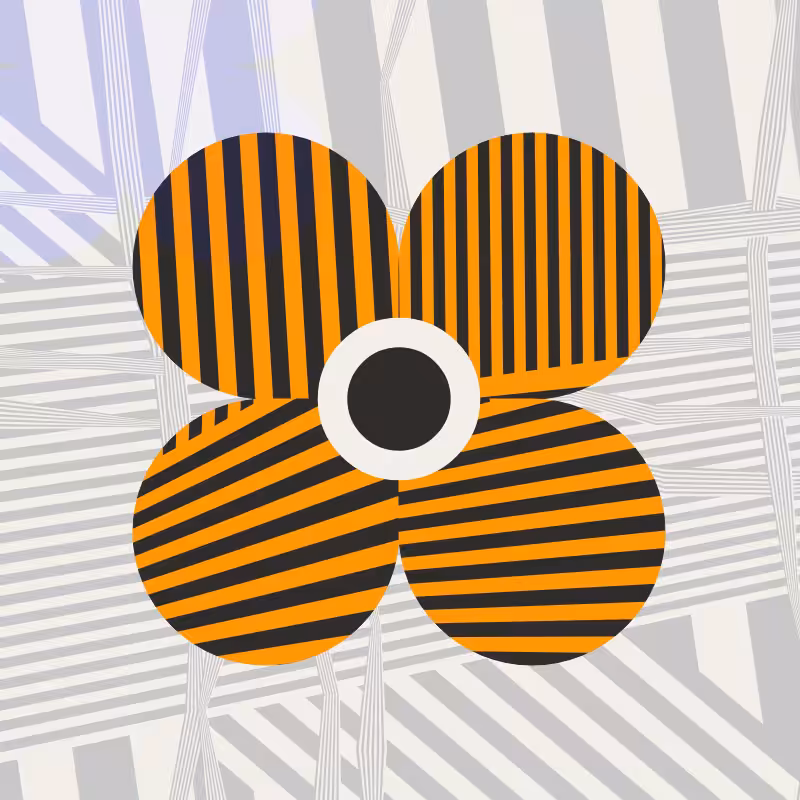 Dazzle Bloom: Big Orange #17